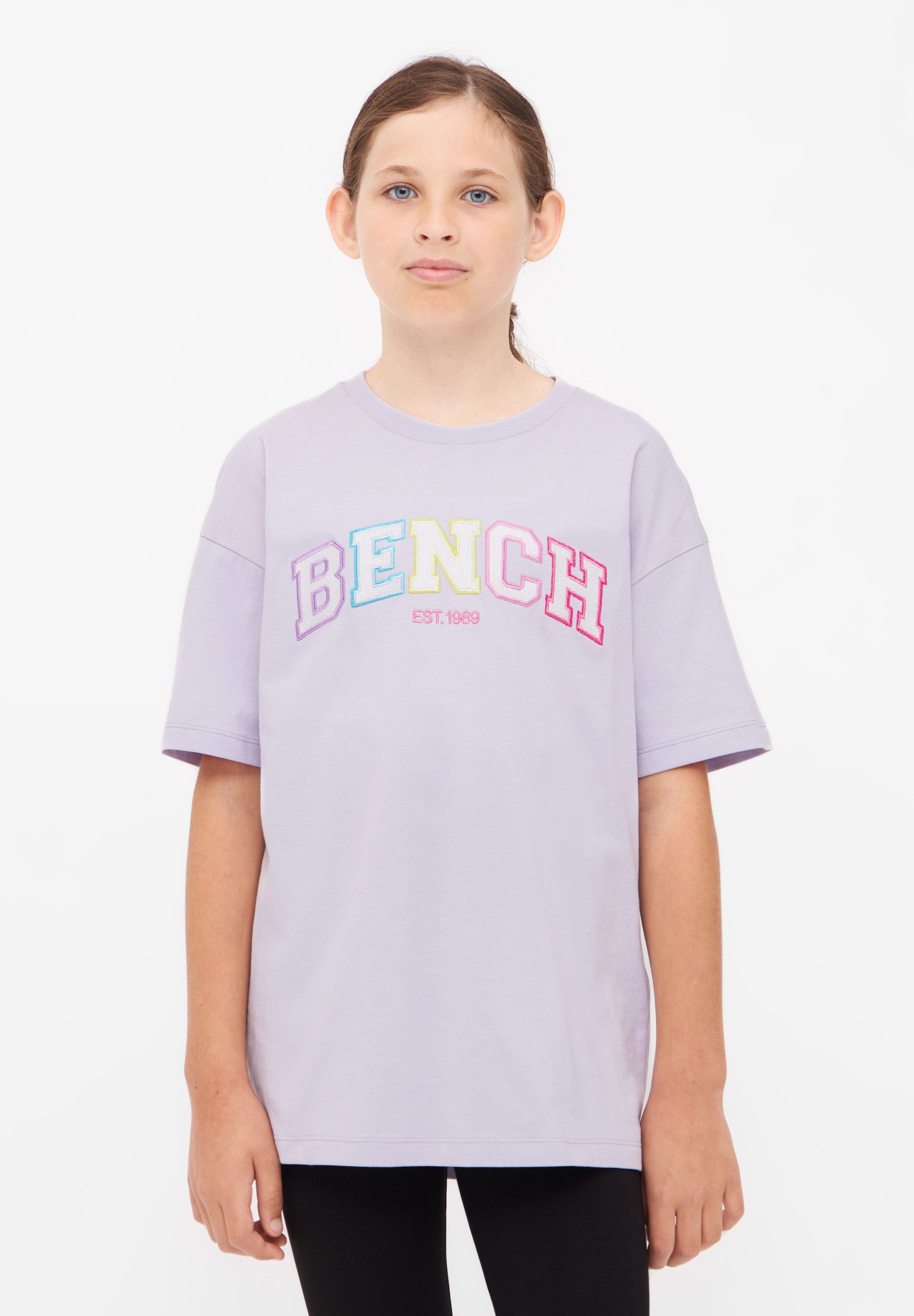 Bench. T-shirt AIDAALE meisjes t-shirts maat 152 paars