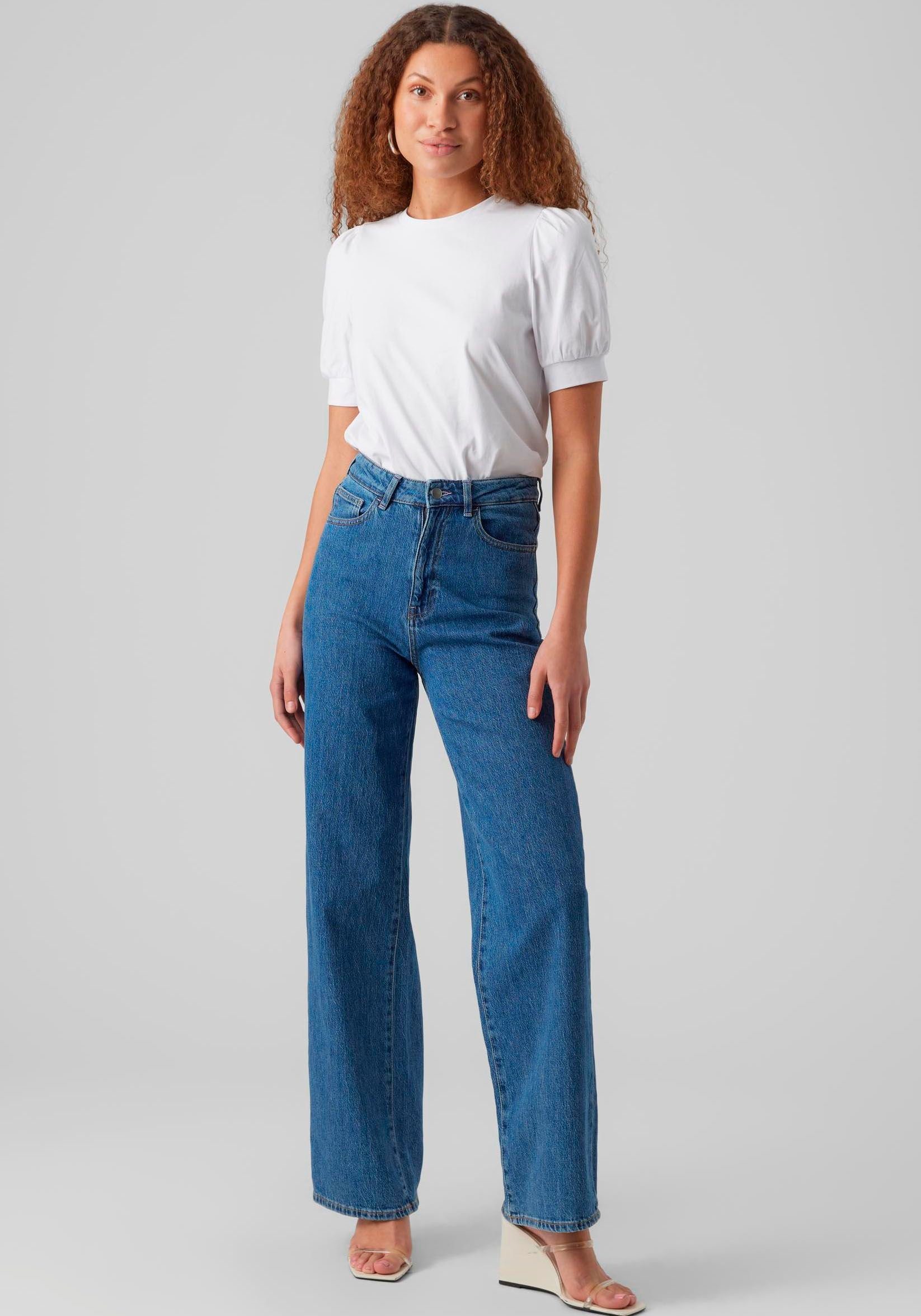 Vero Moda T-shirt VMKERRY 2/4 O-NECK TOP VMA JRS NOOS