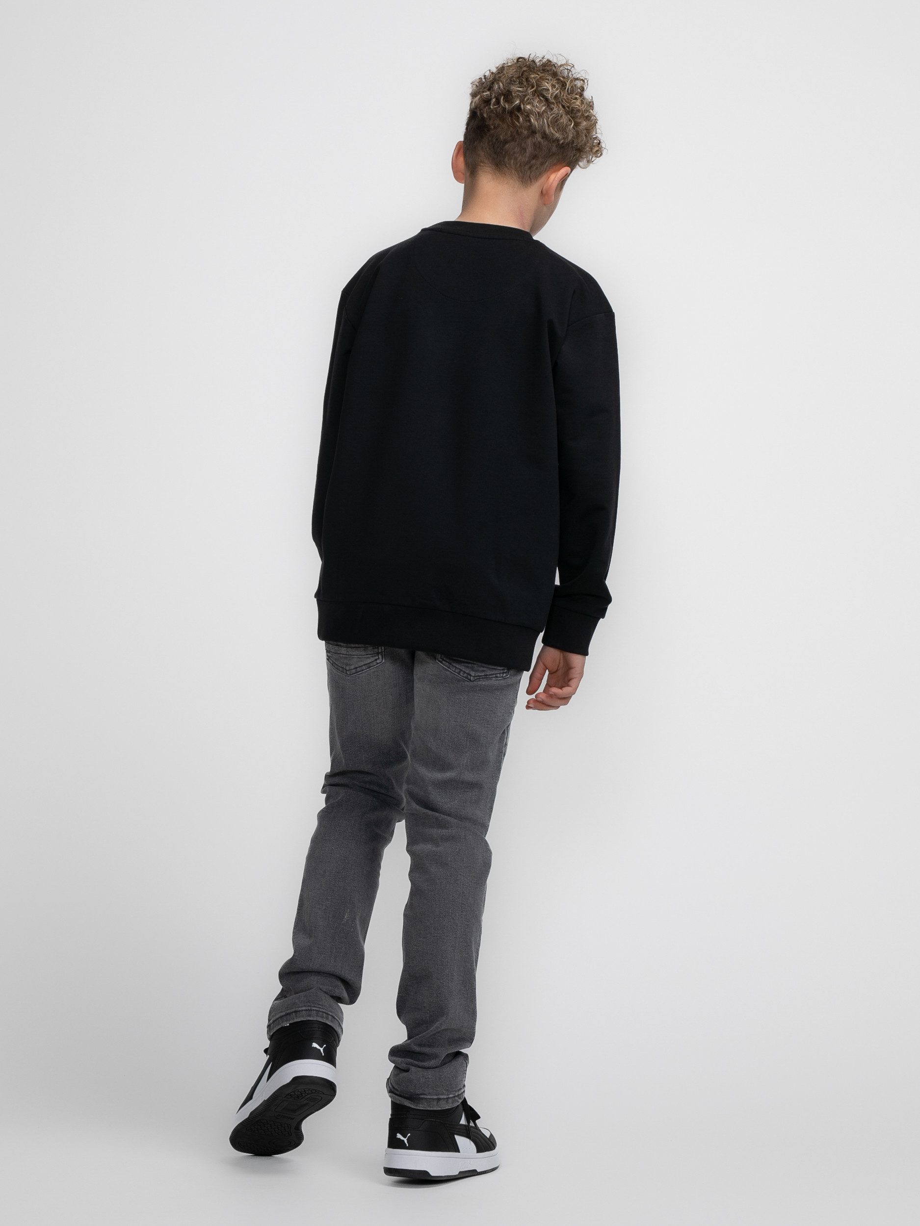 Petrol Industries Sweater met reliëf op de borst