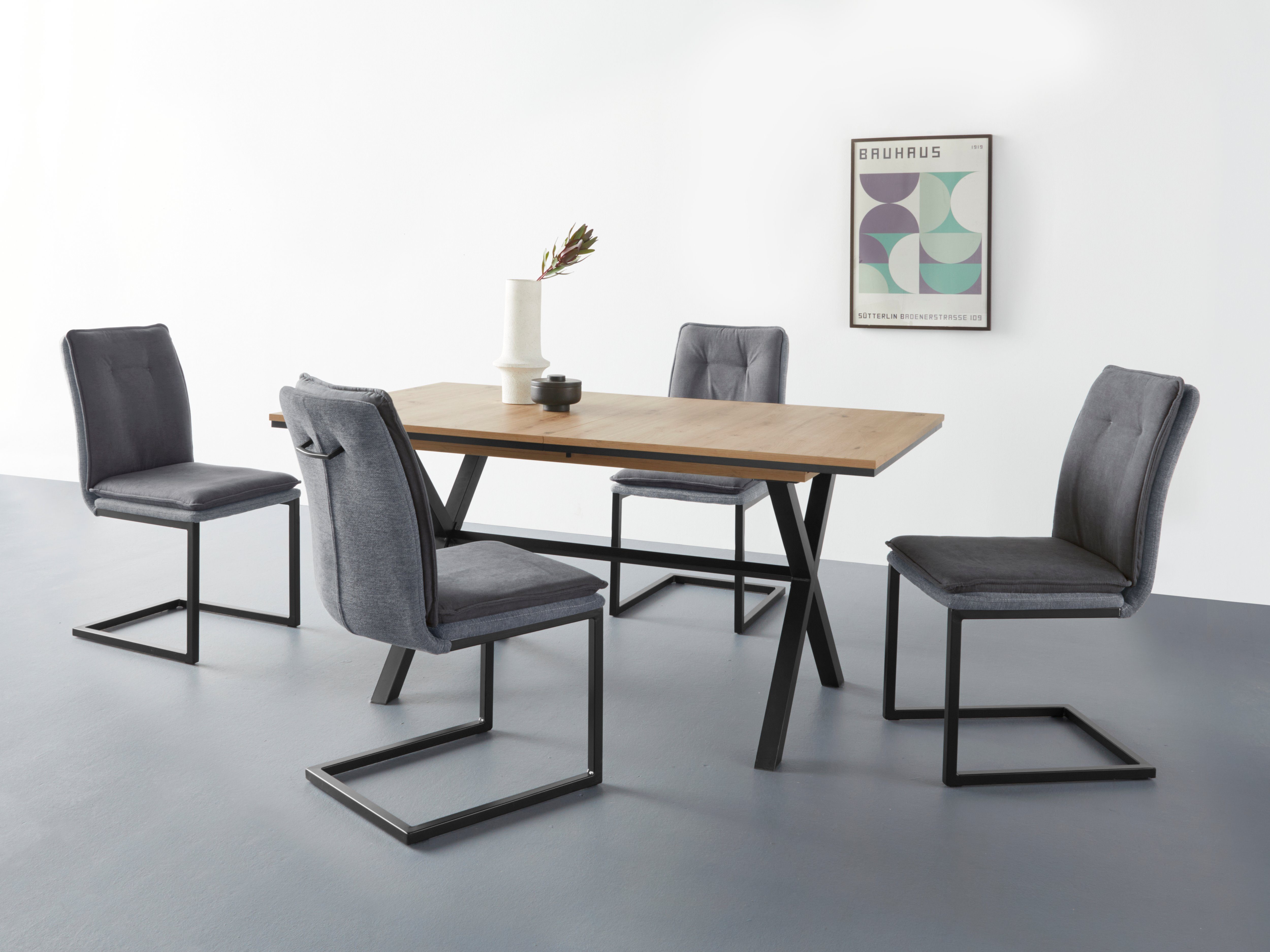 HELA Eettafel uittrekbaar 160-200 cm
