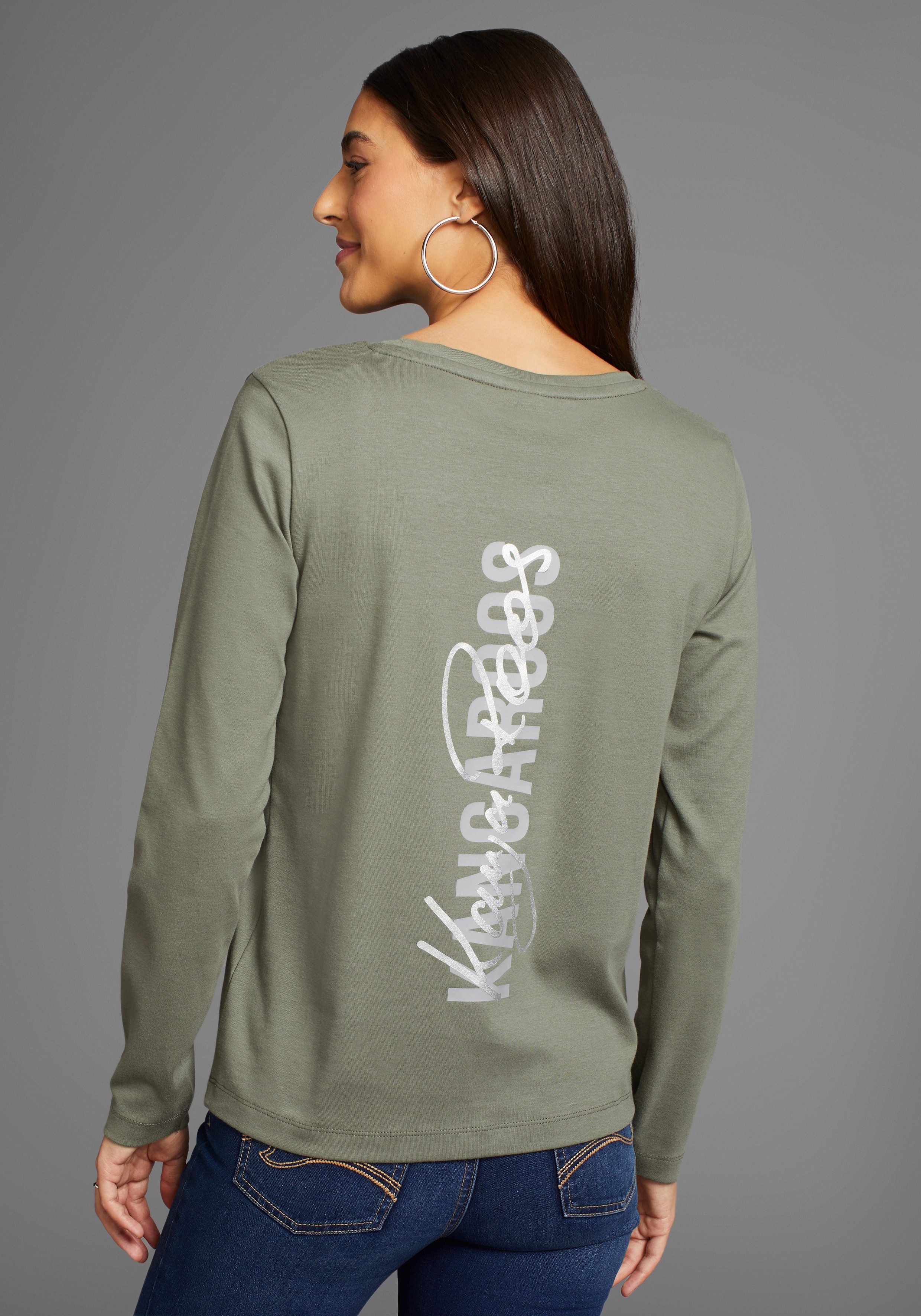 KangaROOS Sweatshirt met print op de achterkant