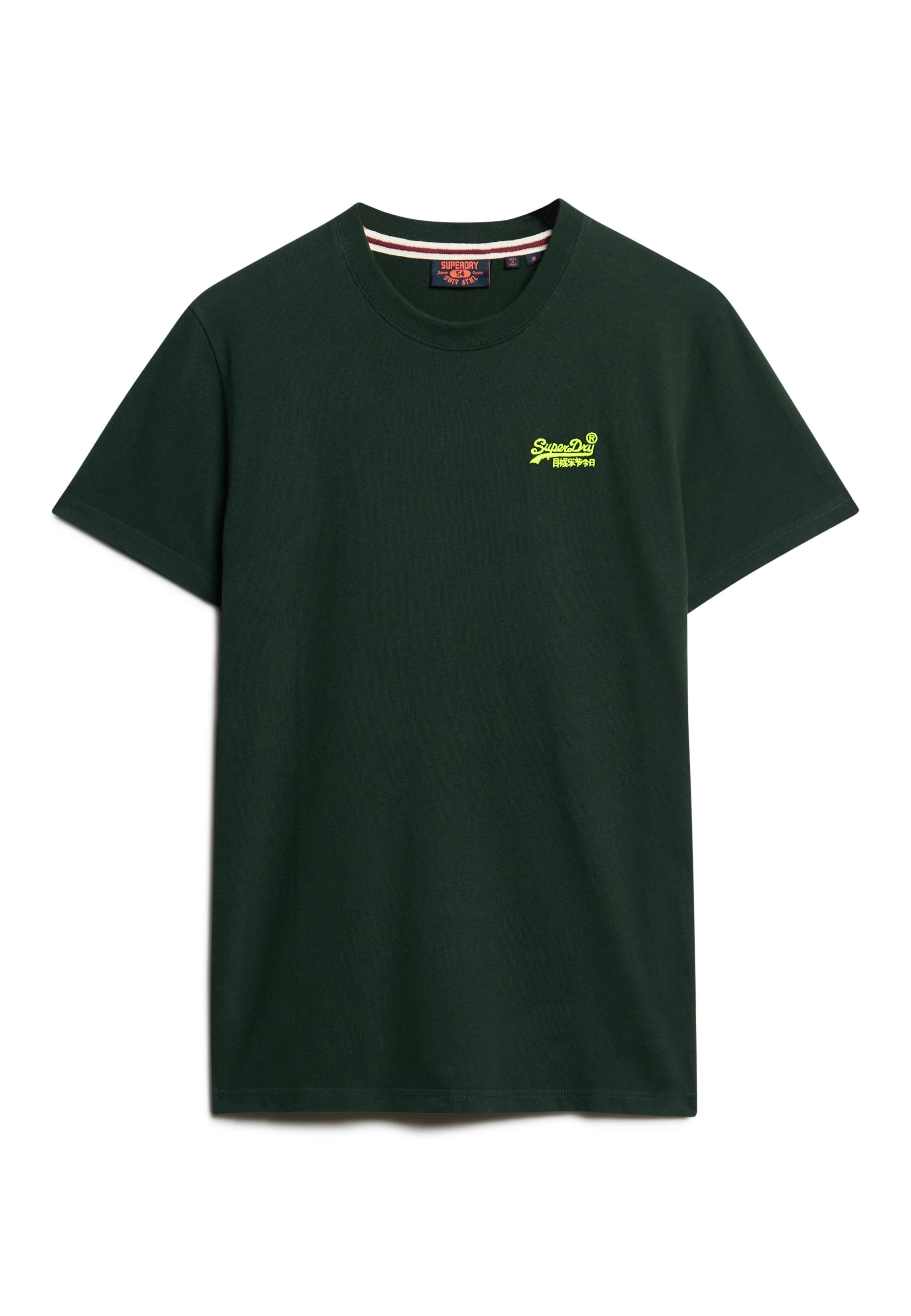 Superdry Shirt met ronde hals ESSENTIAL LOGO EMB TEE