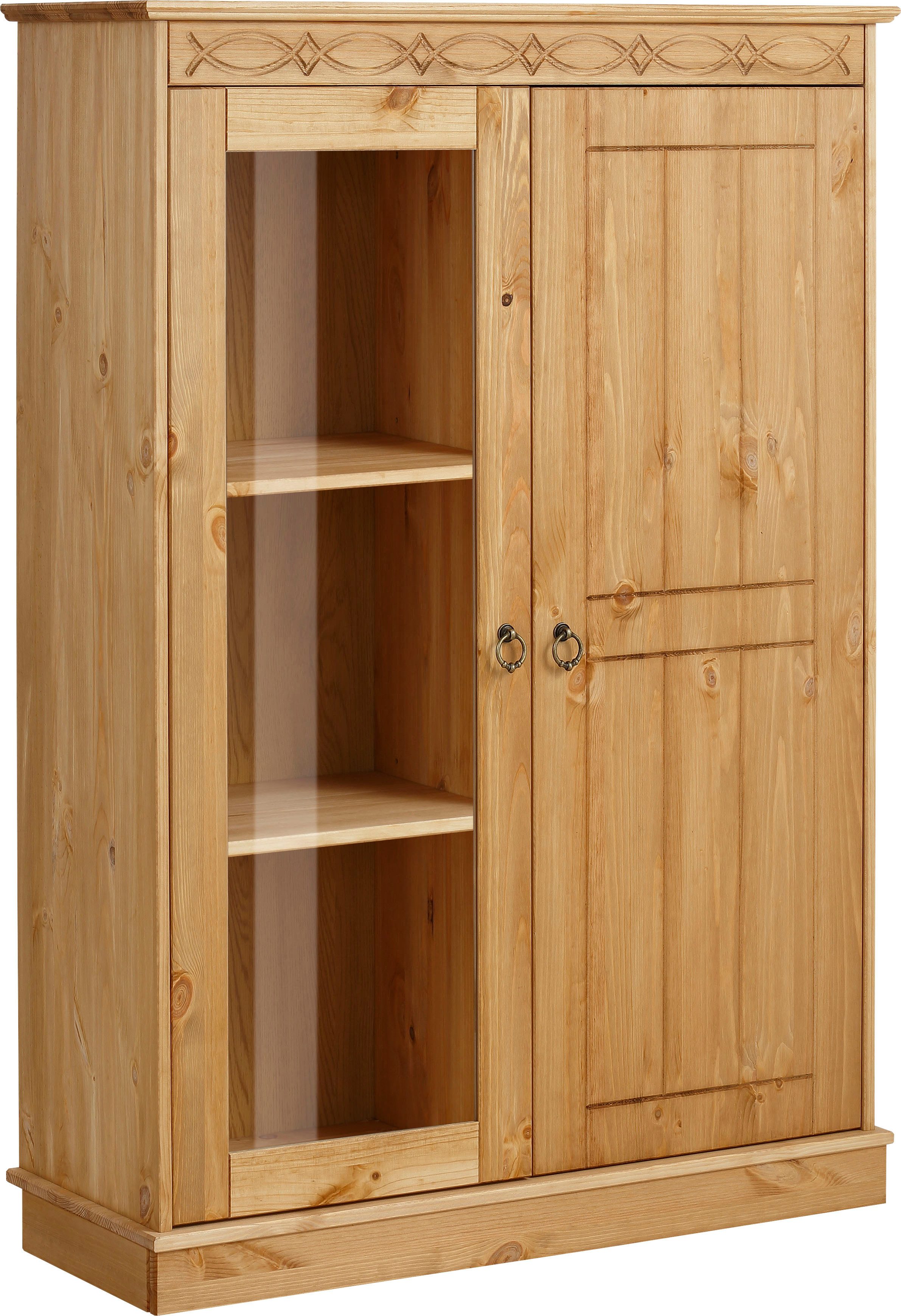 Home affaire Highboard Indra Vitrine, breedte 86 cm highboards