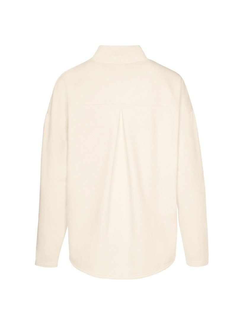 Trigema Sweatshirt TRIGEMA Sweatshirt met opstaande kraag