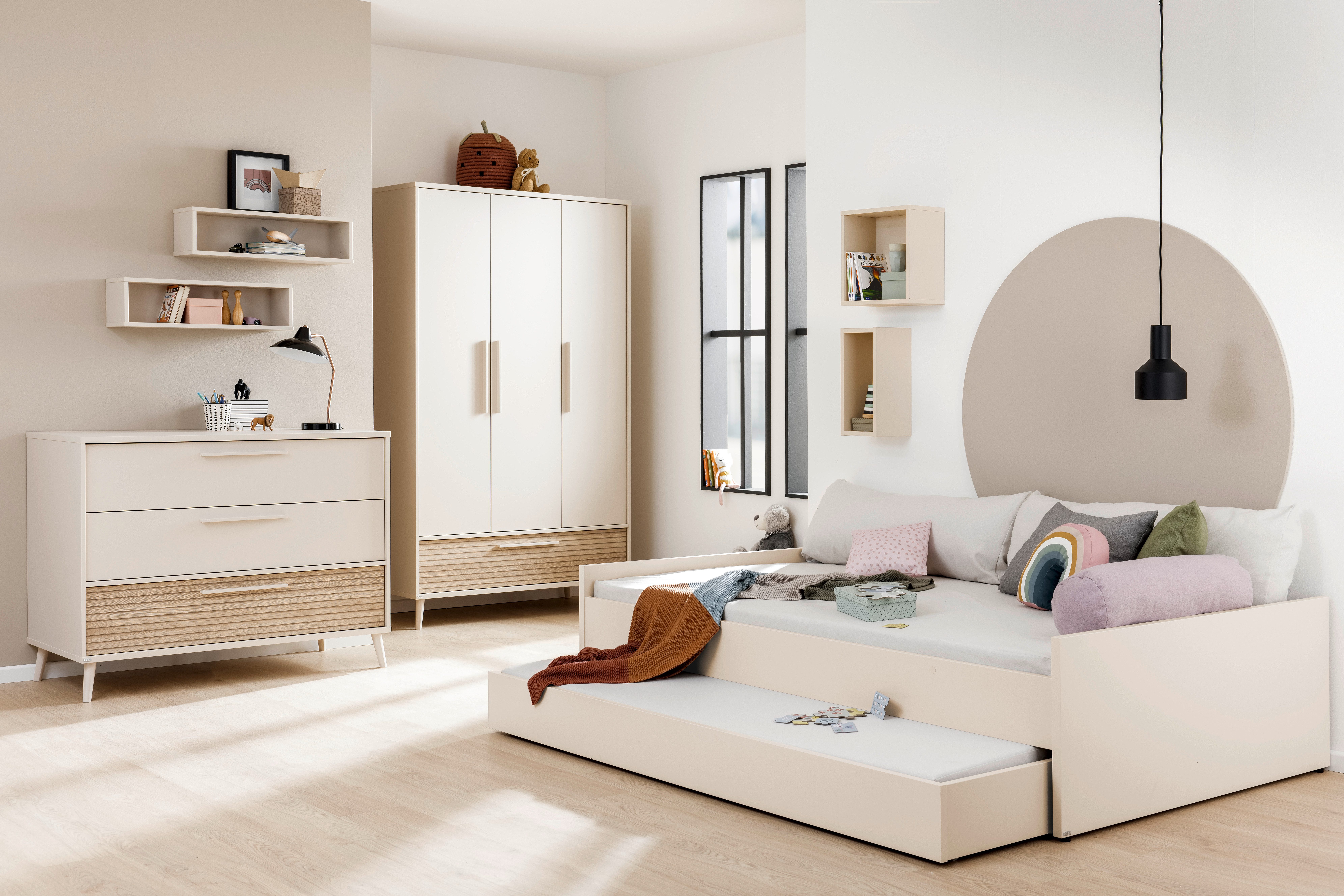 PAIDI Kinderwelten Bedlade onderbed extra opbergruimte, in verschillende kleuren en twee andere maten!