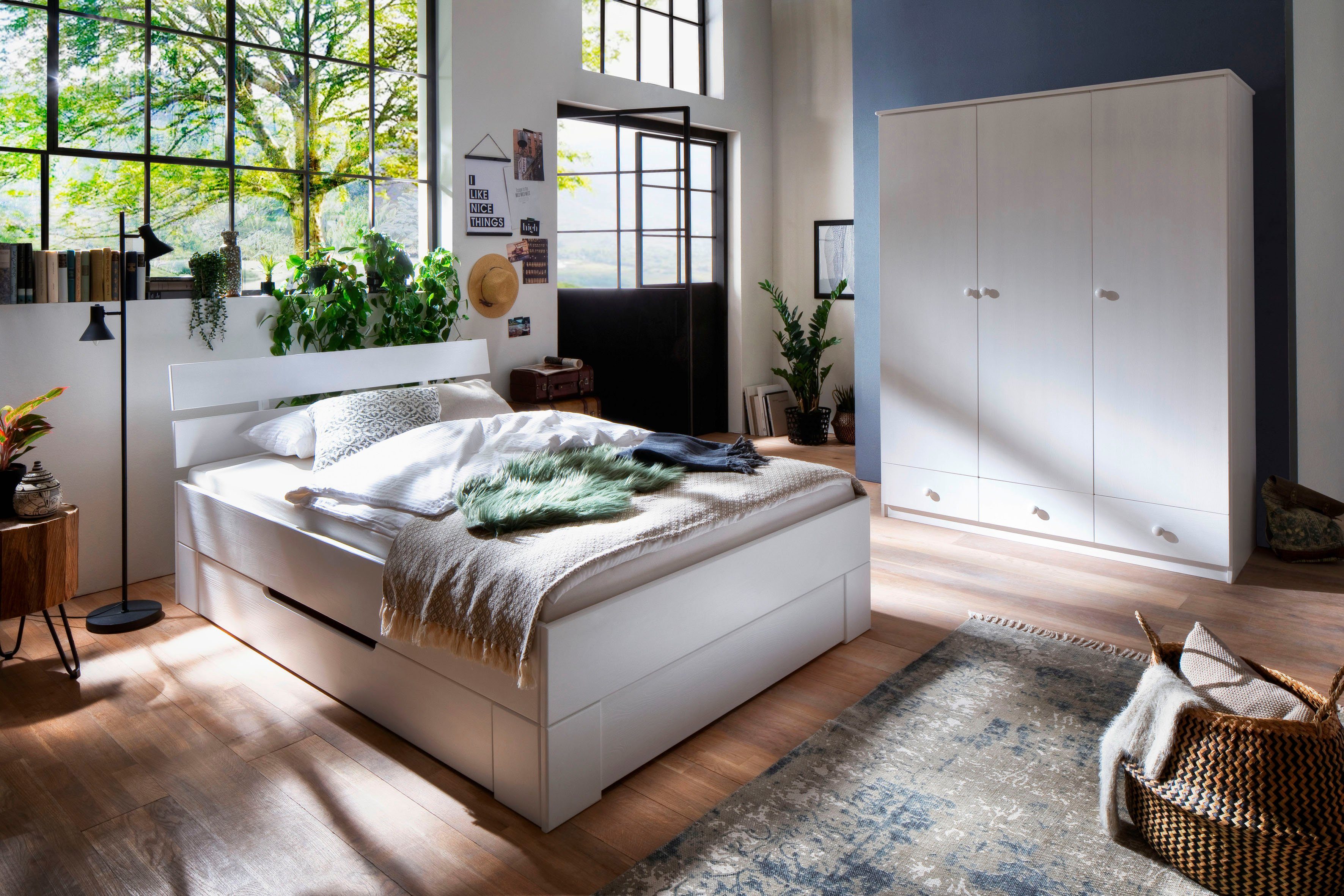 Home affaire Bedframe Progress massief houten bed