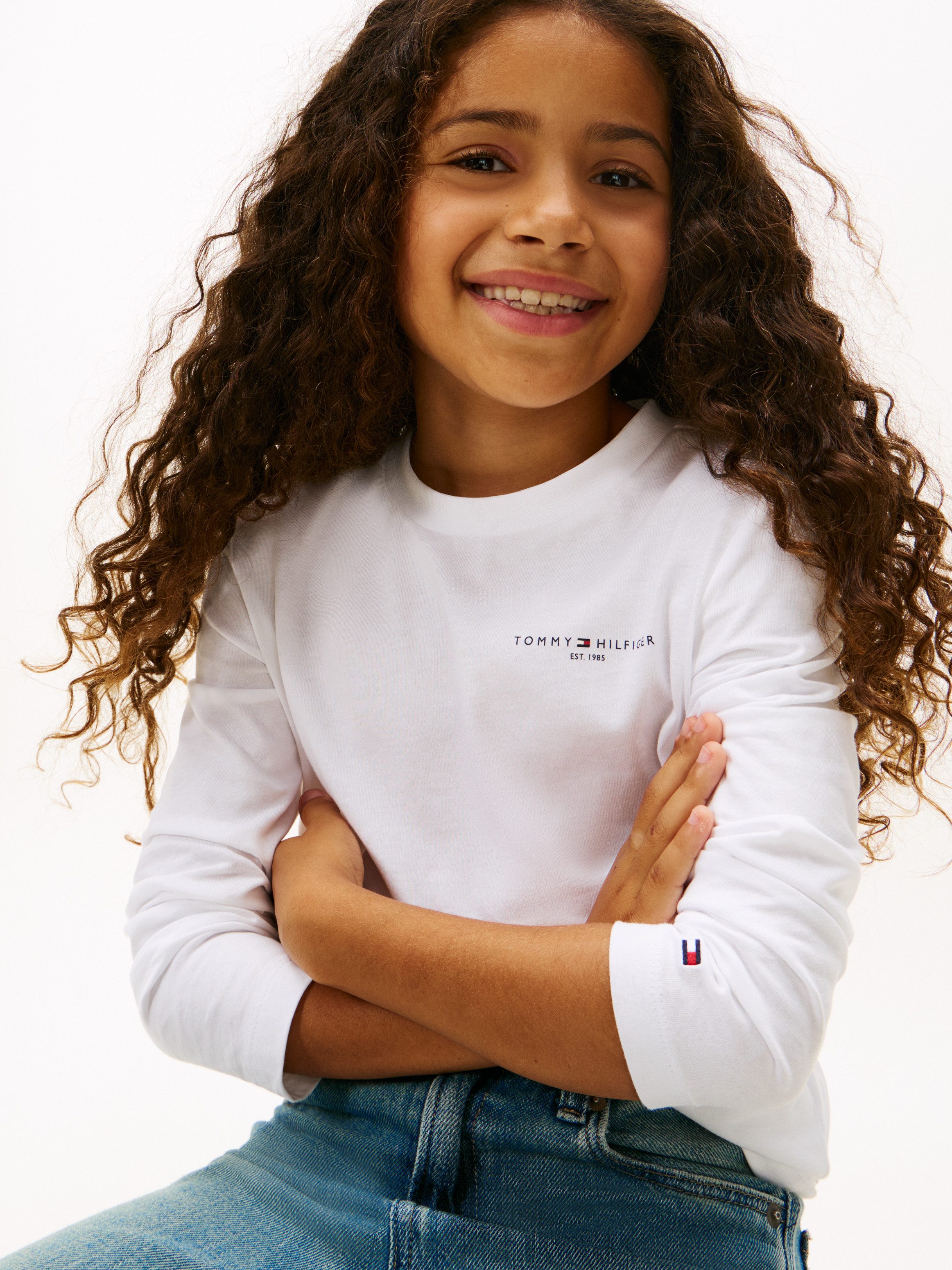 Tommy Hilfiger Shirt met lange mouwen MINI CORP T-SHIRT LS