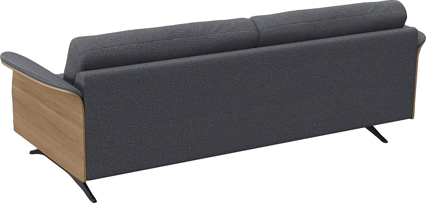 FLEXLUX 3-zitsbank Glow designbank, comfortabel en comfortabel door hoogwaardige zitconstructie