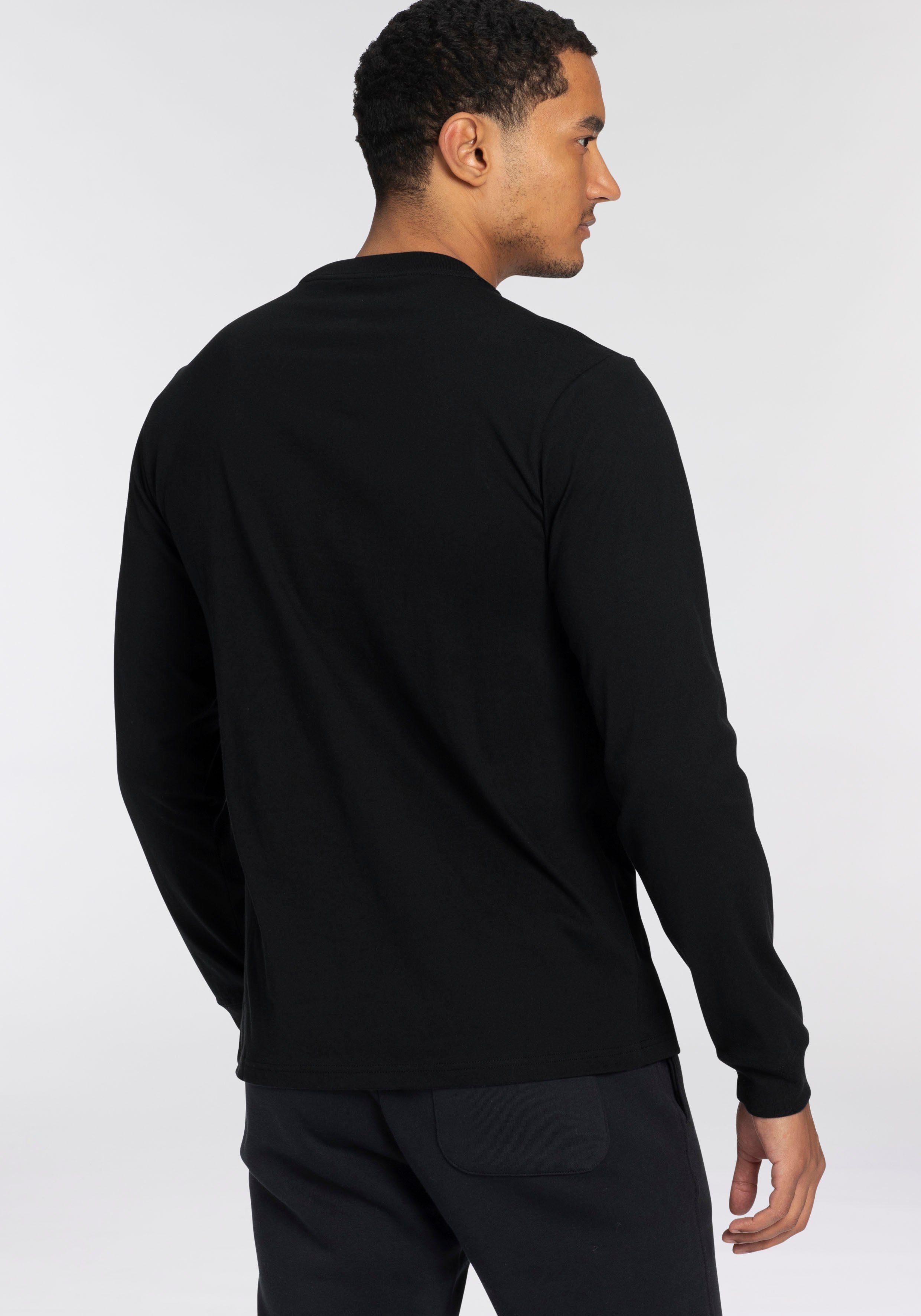 Converse Shirt met lange mouwen GO-TO EMBROIDERED STAR CHEVRON LONG SLEEVE TEE