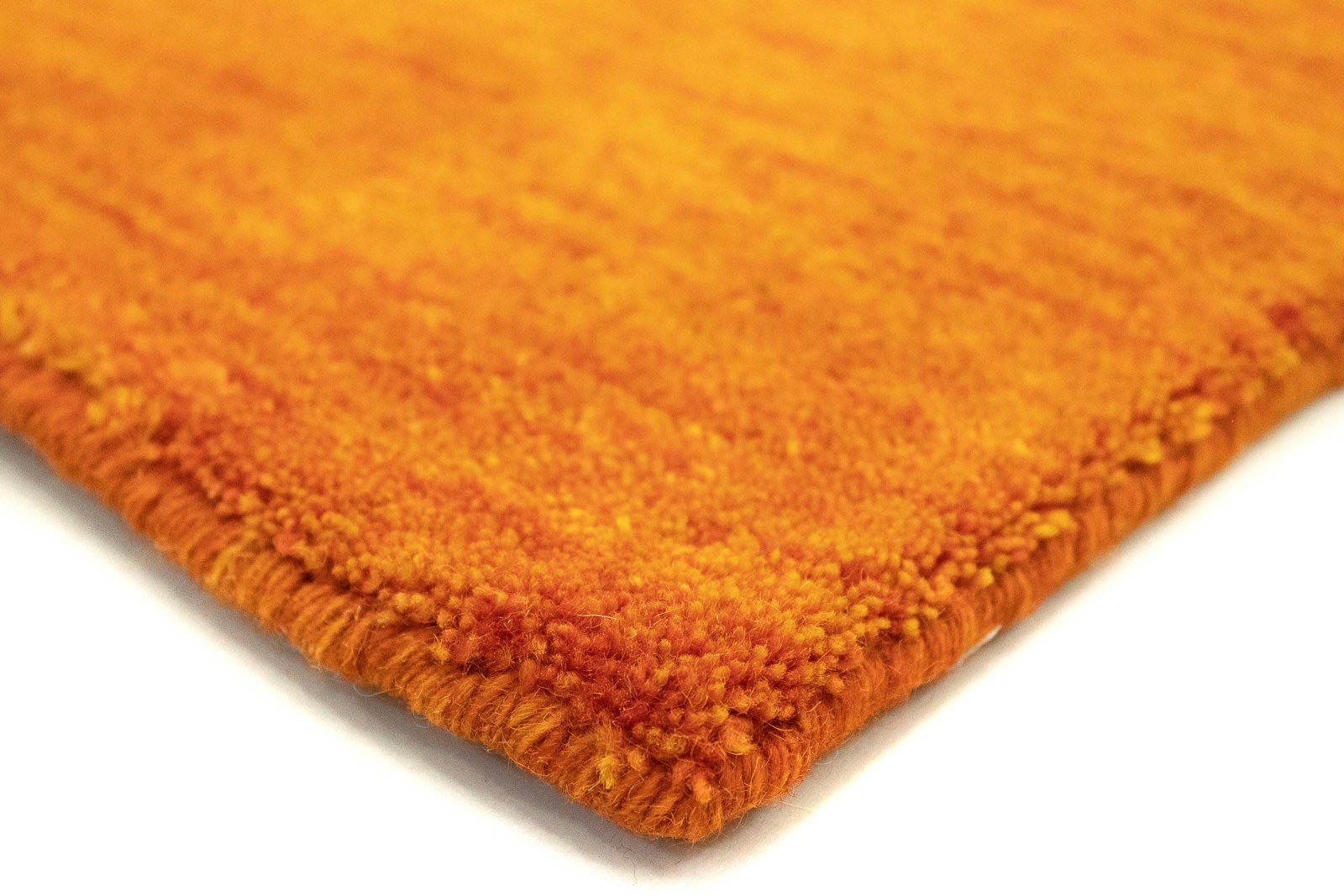 morgenland Wollen kleed Uni - Gabbeh tapijt - Softy Gabbeh look, uni kleuren, 100% wol, zeer zachte pool, woonkamer