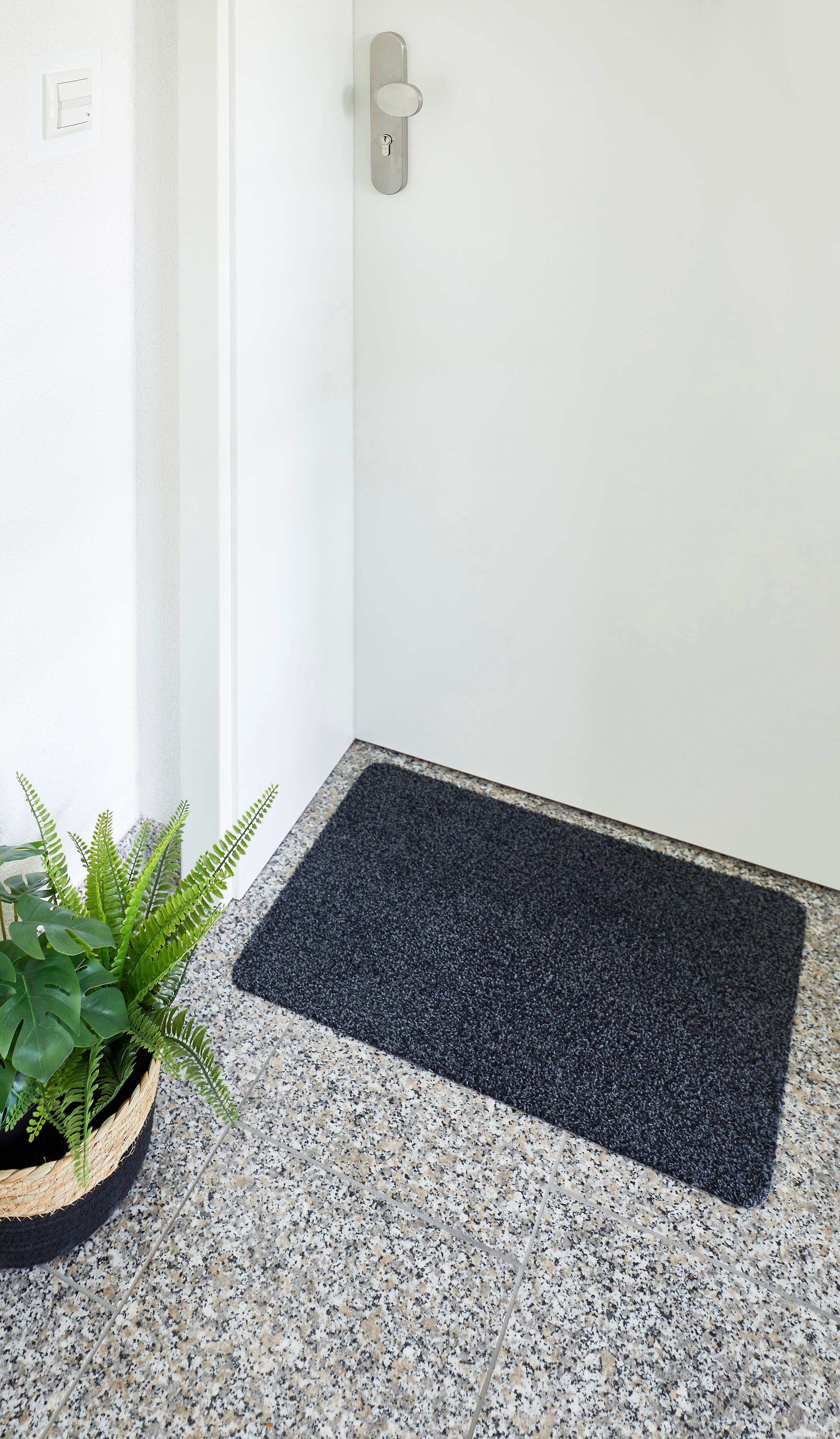 Andiamo Mat Samson, set van 2 60x100 cm & 67x180 cm Inloopmat, wasbaar, met antislip onderkant