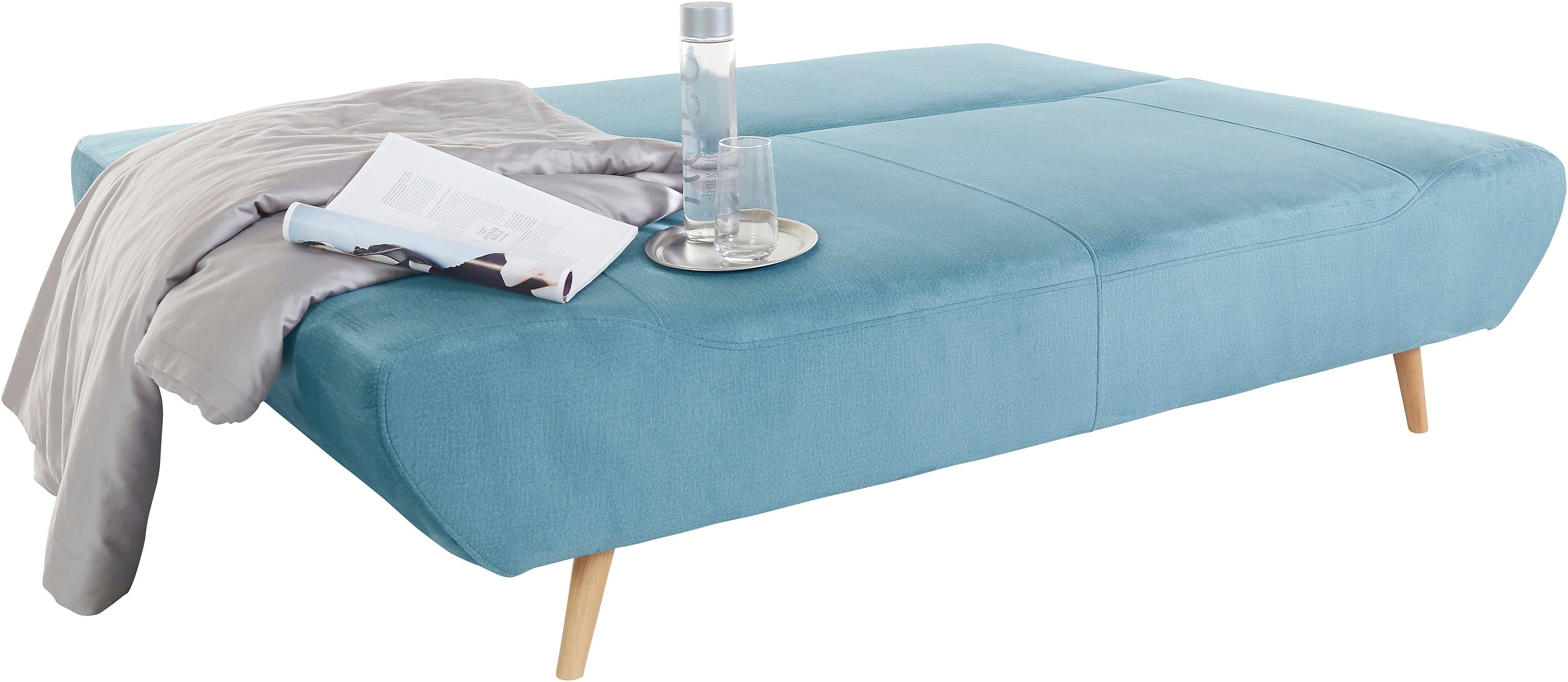 andas Slaapbank Segmon simpel in een comfortabel te bed veranderen, inclusief bedkist