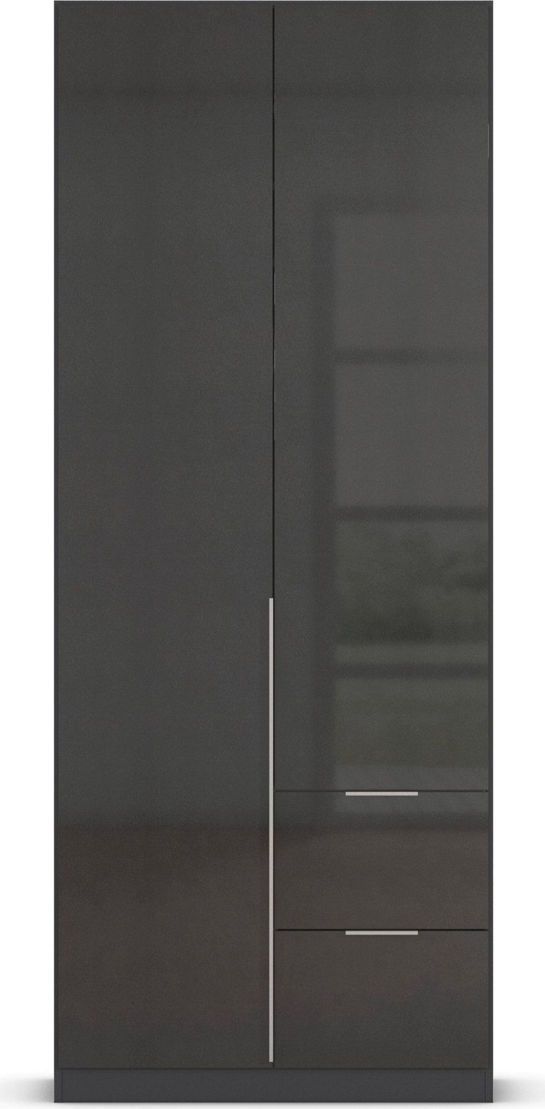 rauch Draaideurkast Kledingkast kast garderobe AGORDO met decor- of hoogglansfront