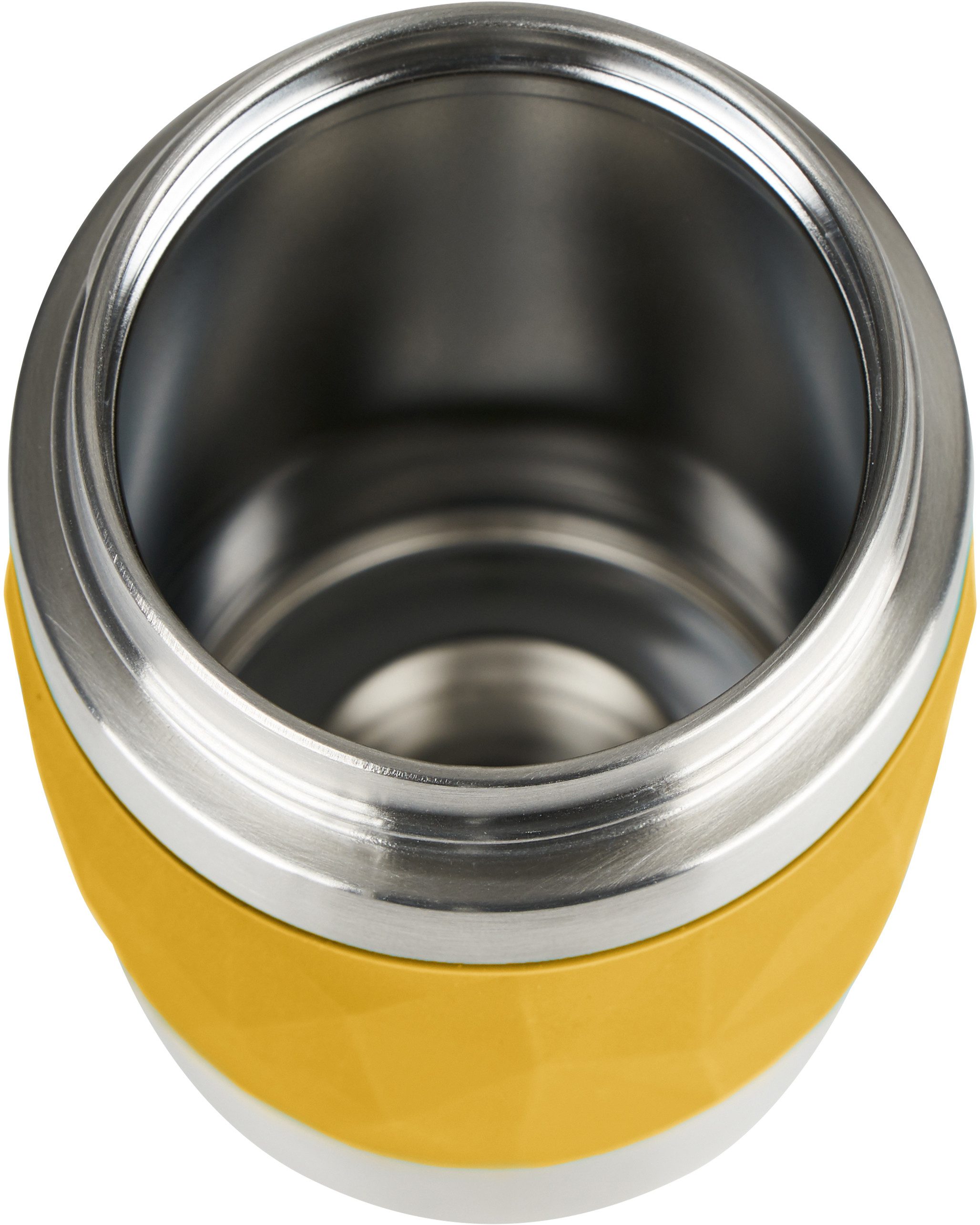 Emsa Thermosbeker Travel Mug Compact 0,3l, roestvrij staal, 3u warm/6u koud, 360° drinkopening, vaatwasmachinebestendig