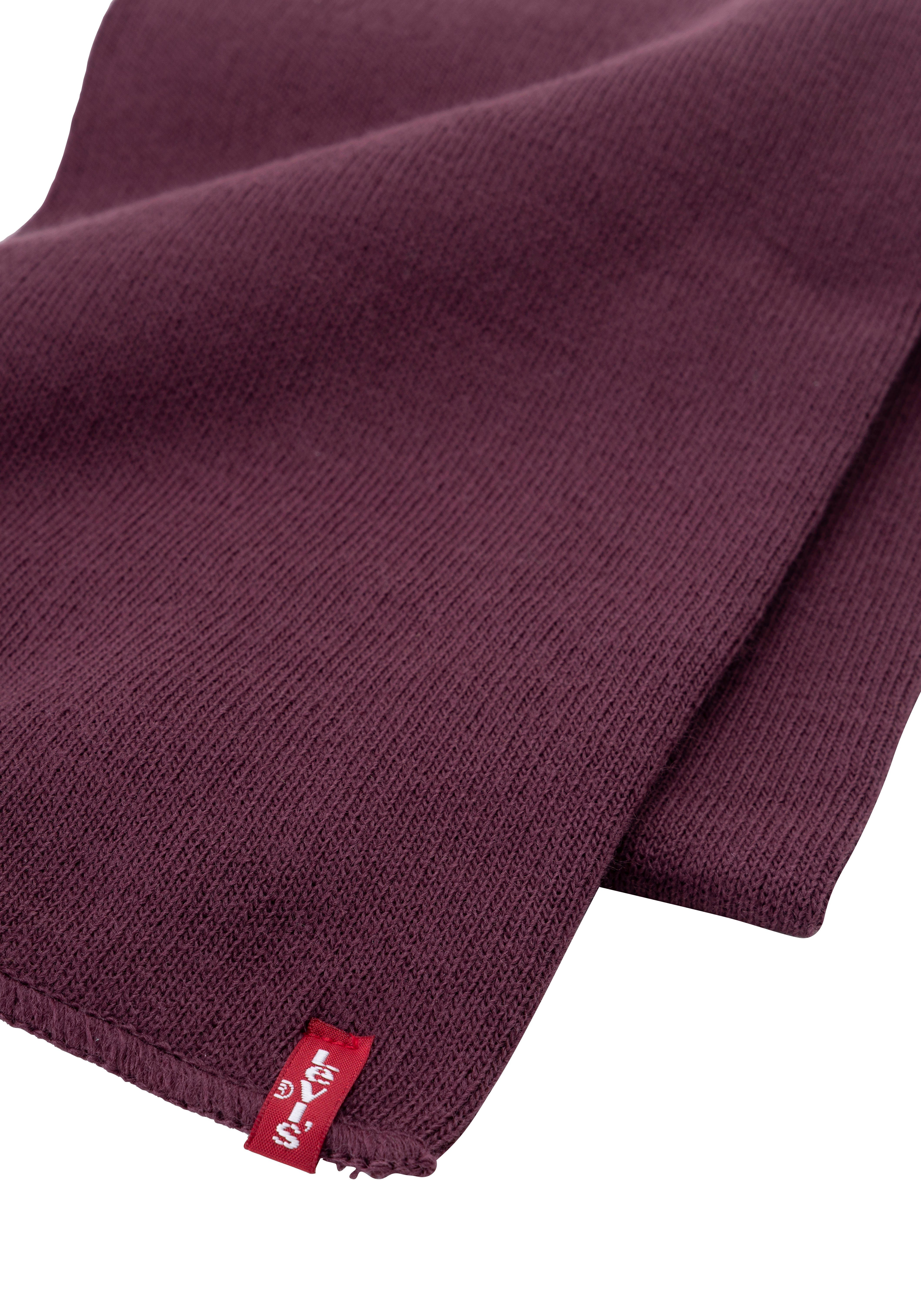 Levi's® Beanie A HOLIDAY KNIT SET en daarbij een sjaal (set)