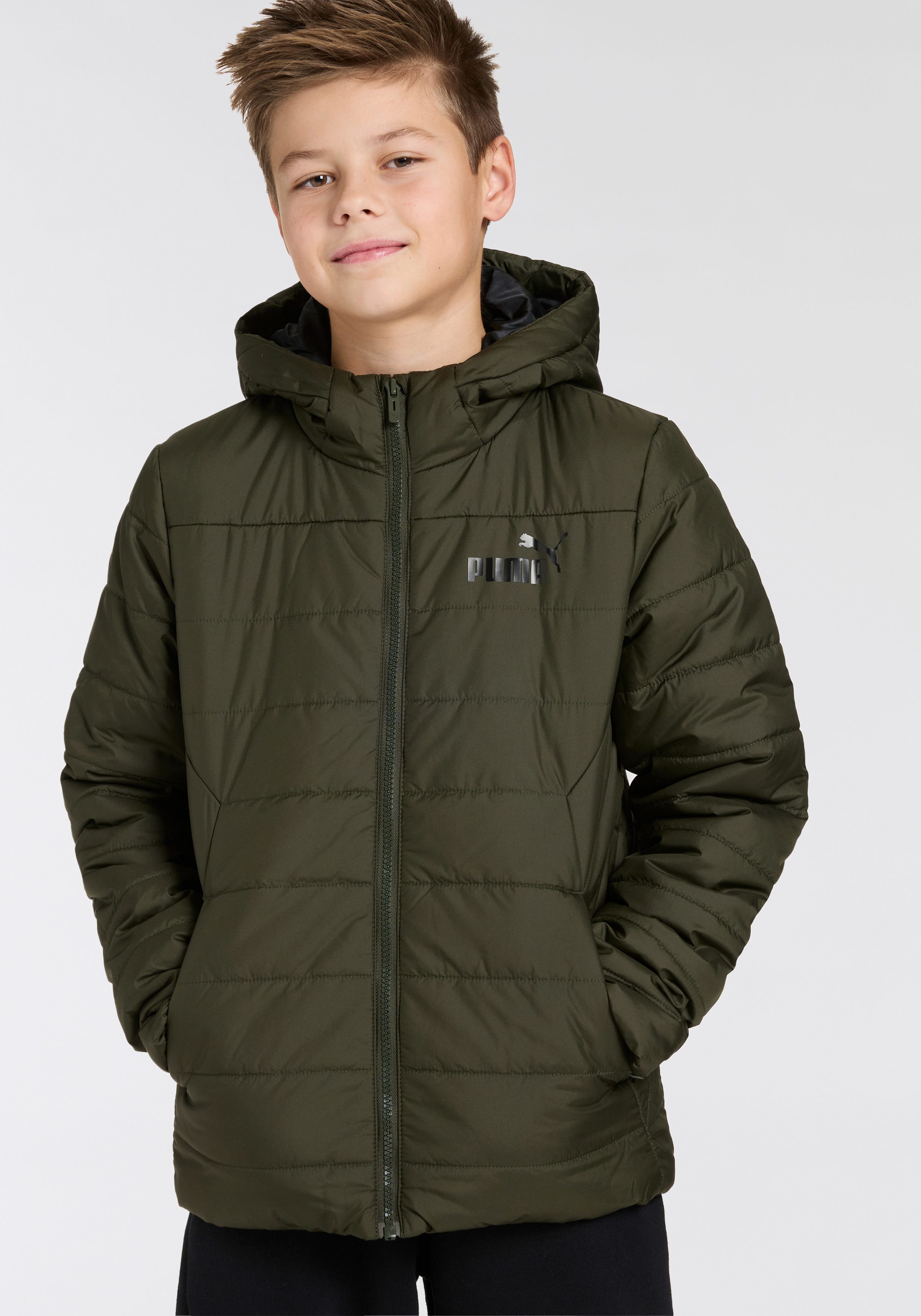 PUMA Winterjack ESS HOODED PADDED JACKET - voor kinderen