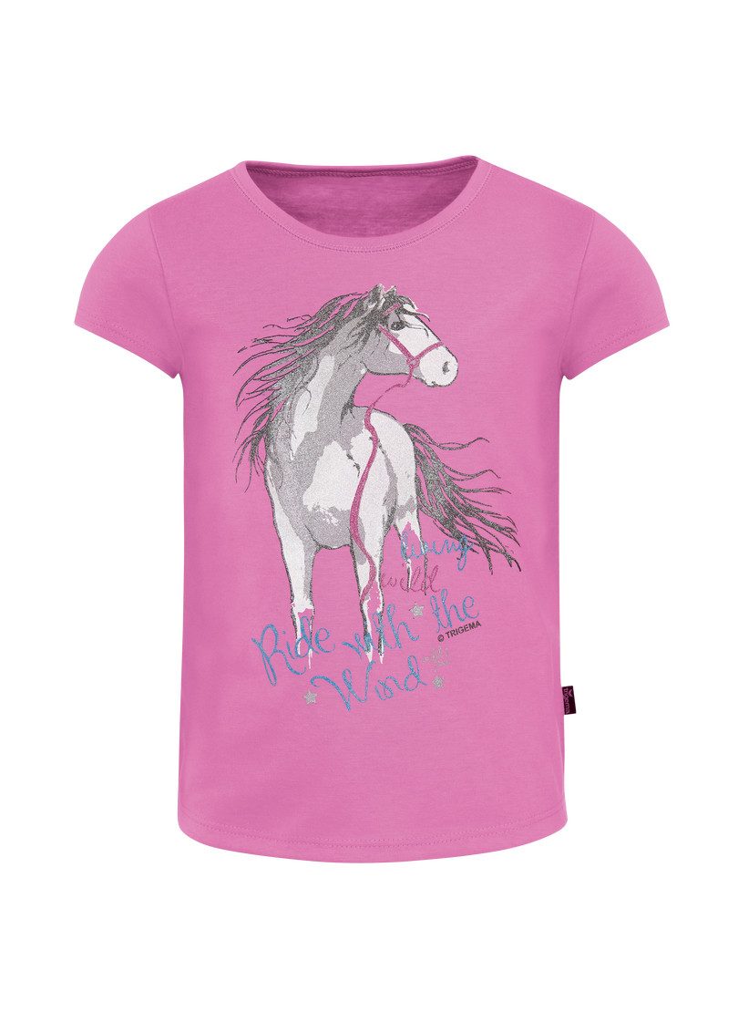 Trigema T-shirt met paard (1-delig)