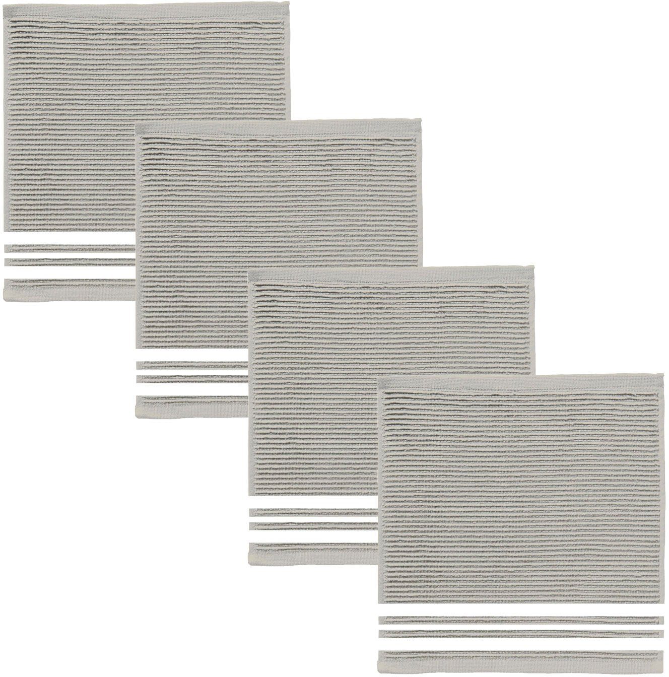 DDDDD Vaatdoek Provence van puur katoen, 30x30 cm (set, 4-delig)