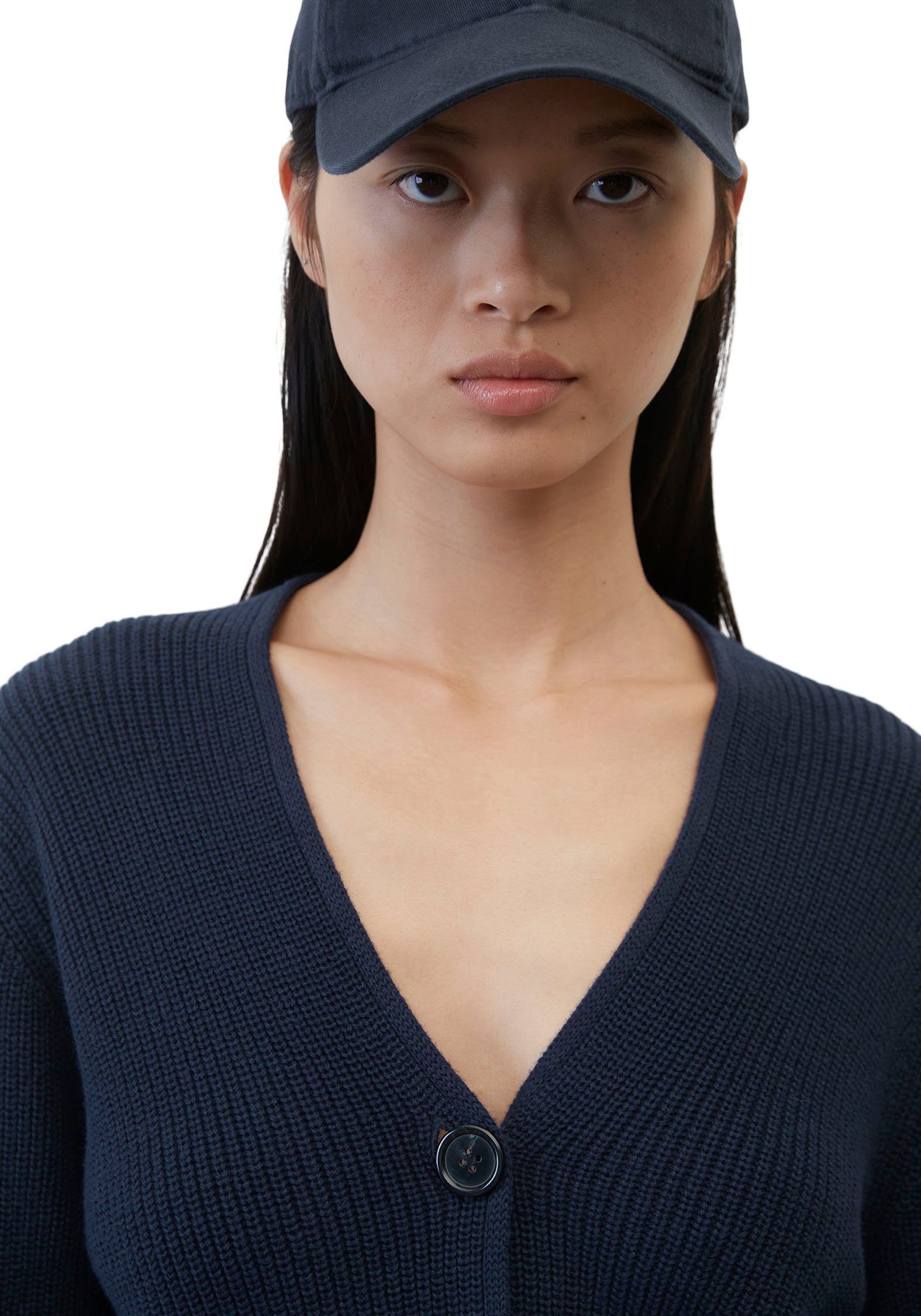 Marc O'Polo Vest in korte, recht model