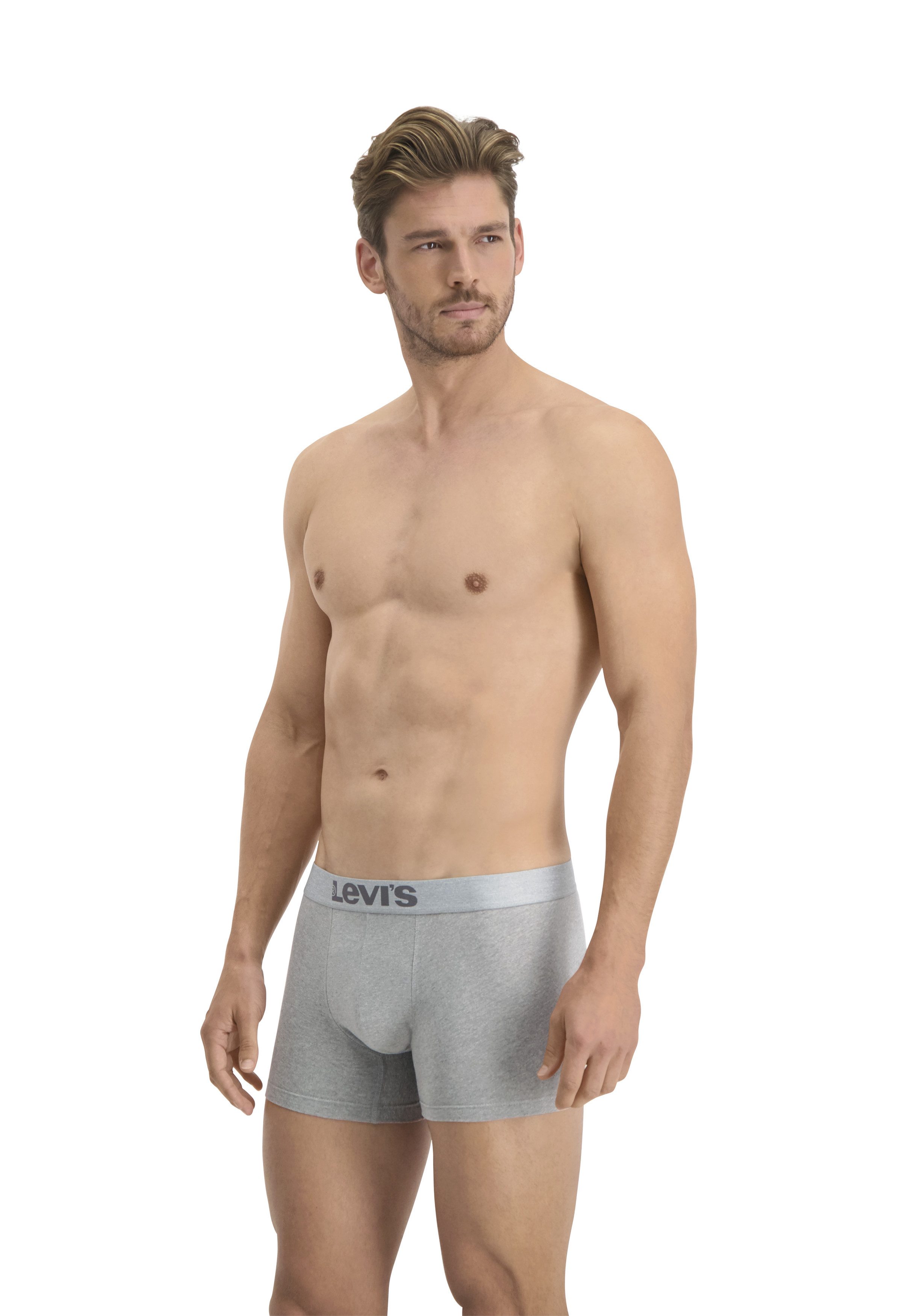 Levi's® Boxershort LEVIS MEN MEL WB BOXER BRIEF ORG CO 2P (Set van 2)