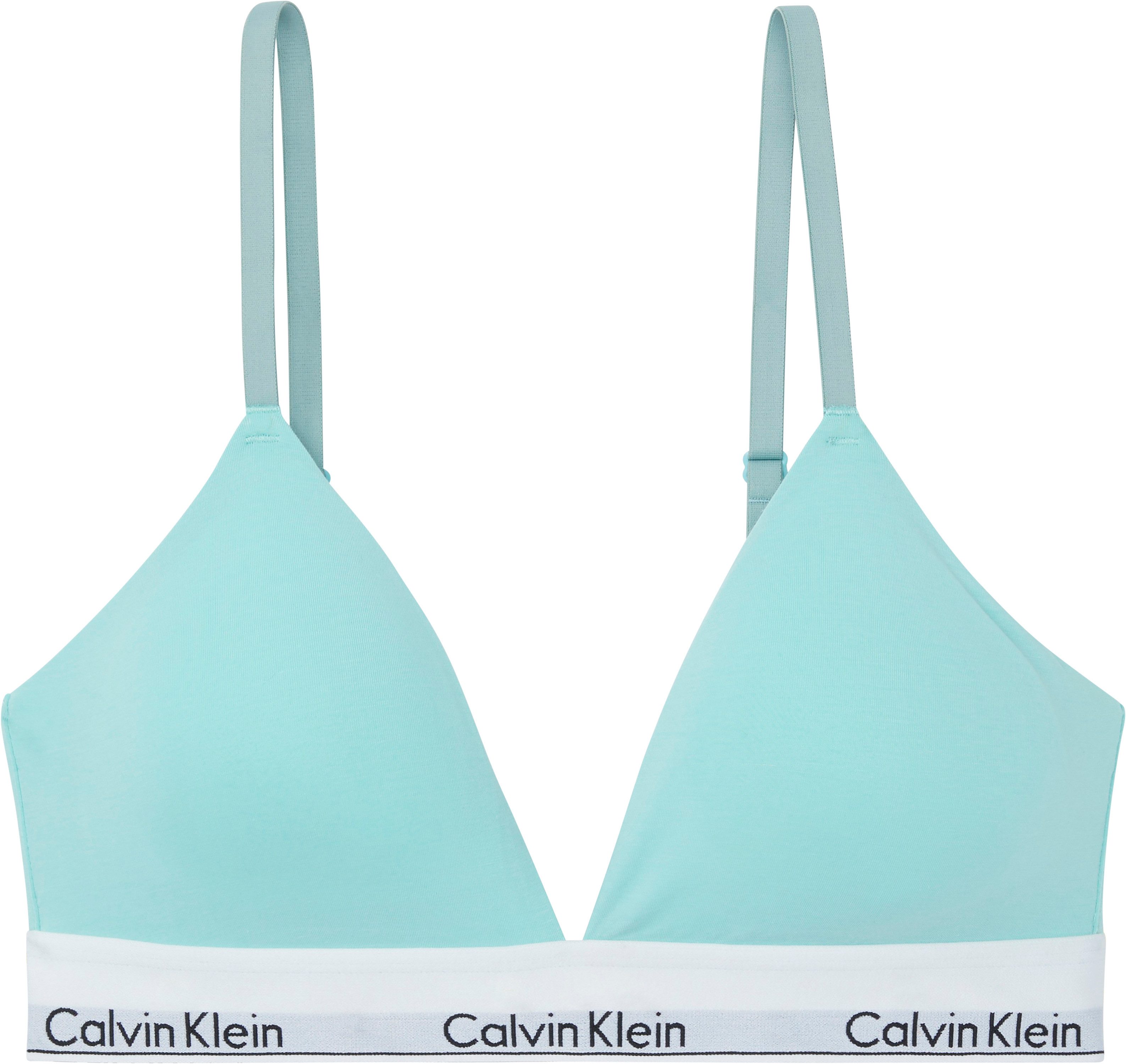 Calvin Klein Triangel-bh LGHT LINED TRIANGLE met ck-logo op de tailleband
