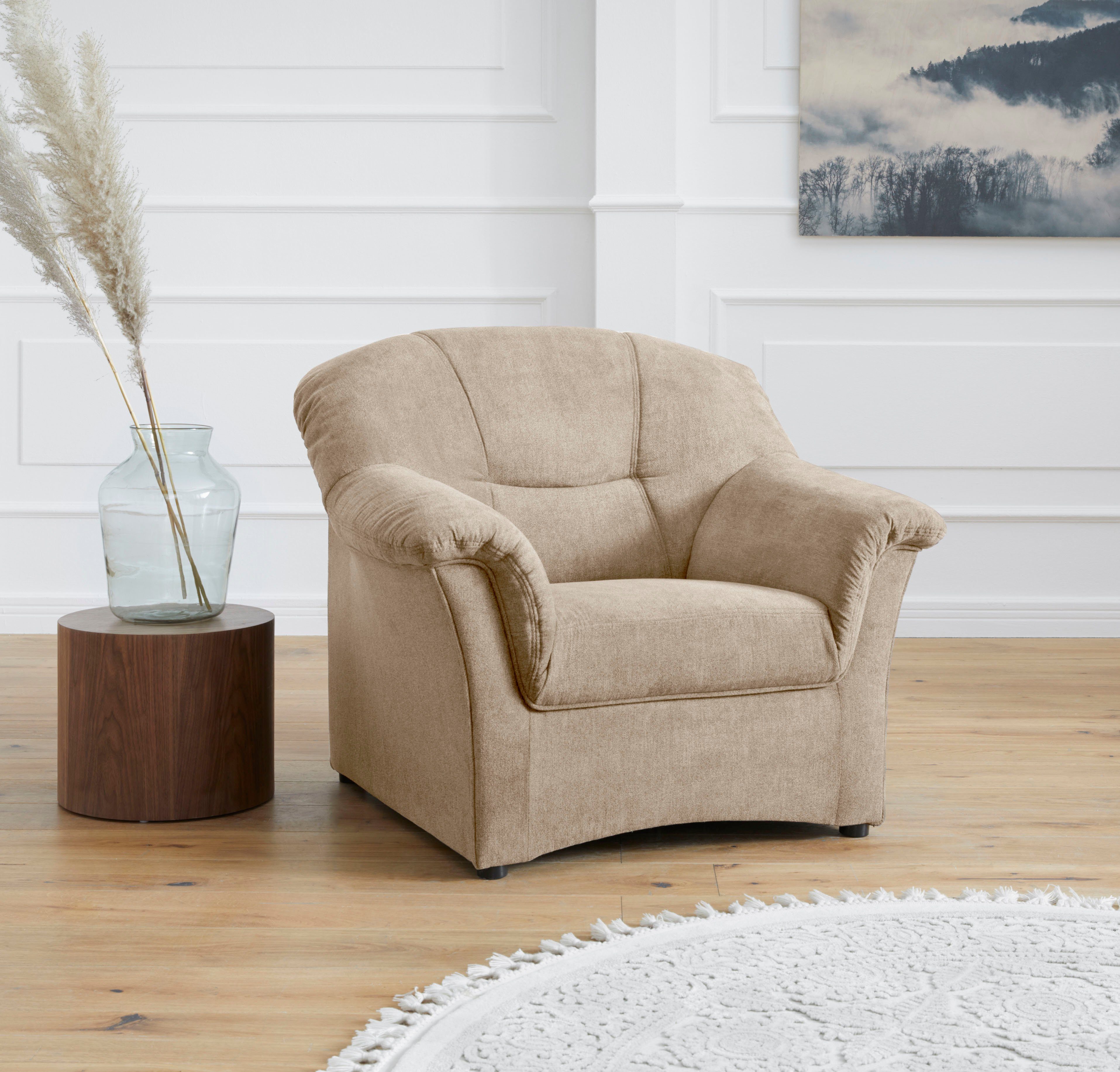 DOMO collection Fauteuil Sarafina optioneel met veerkern