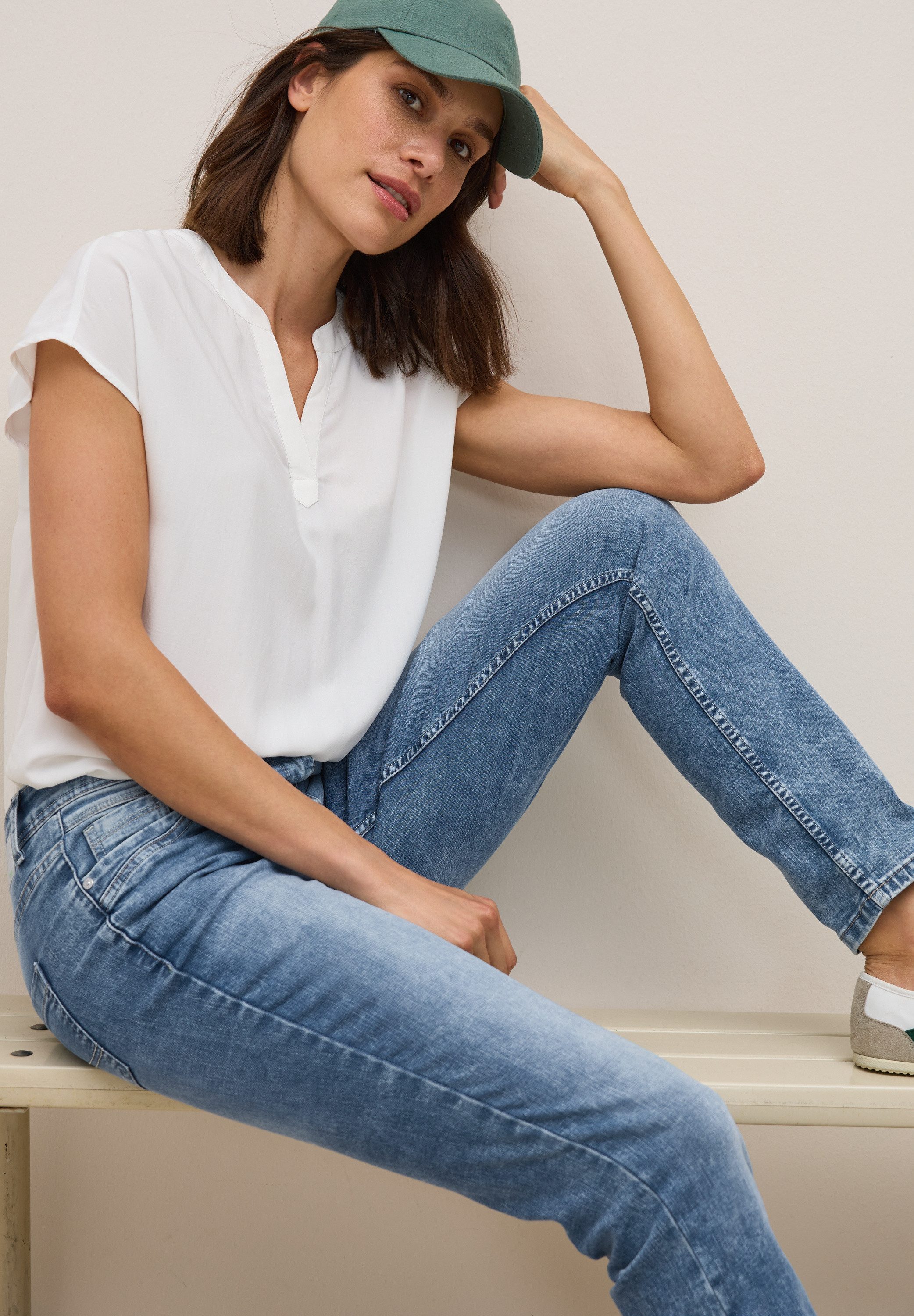 Cecil Regular fit jeans Stijl Scarlett
