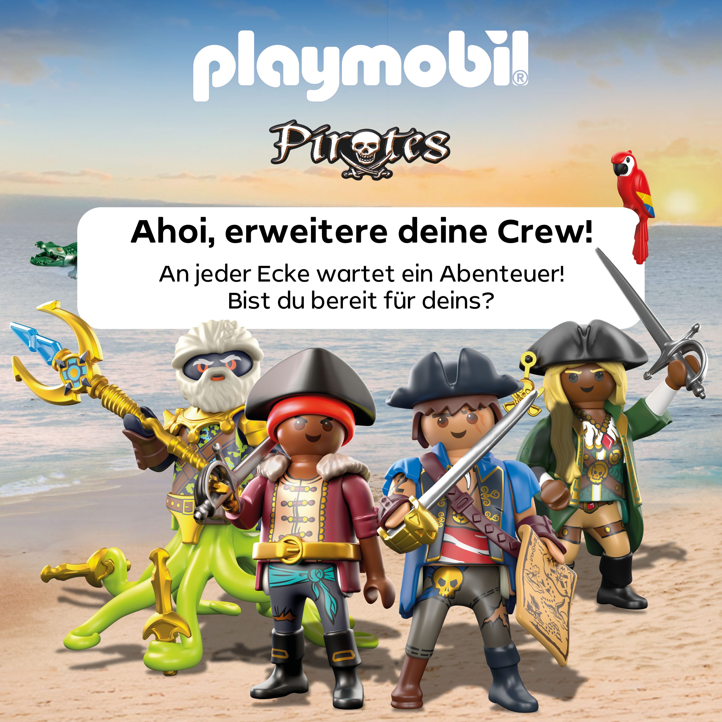 Playmobil® Constructie-speelset Piratenhaven met Zeeroversgevangenis (71792), Playmobil Pirates (165-delig)