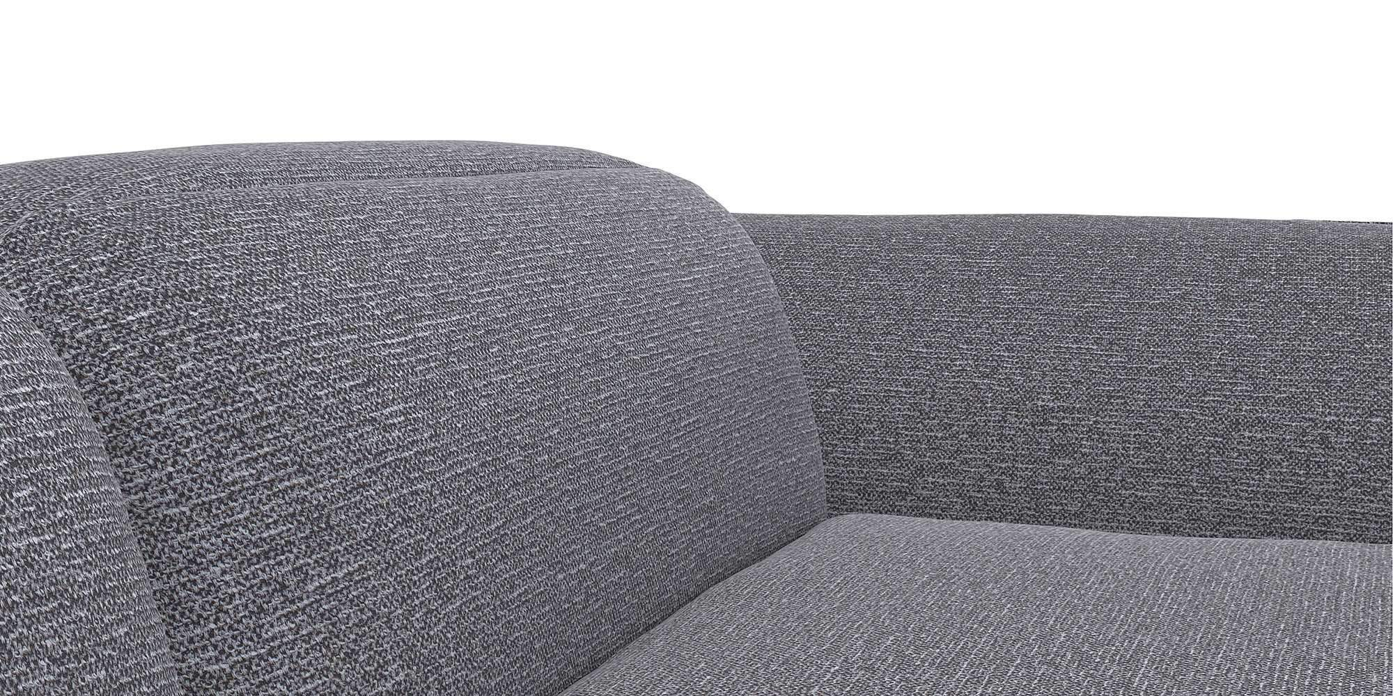 FLEXLUX Hoekbank Salino, functionele bank met recamiere, relaxbank, hoekbank Bank met arm- en hoofdeinde verstellingen, koudschuim & staalgolven