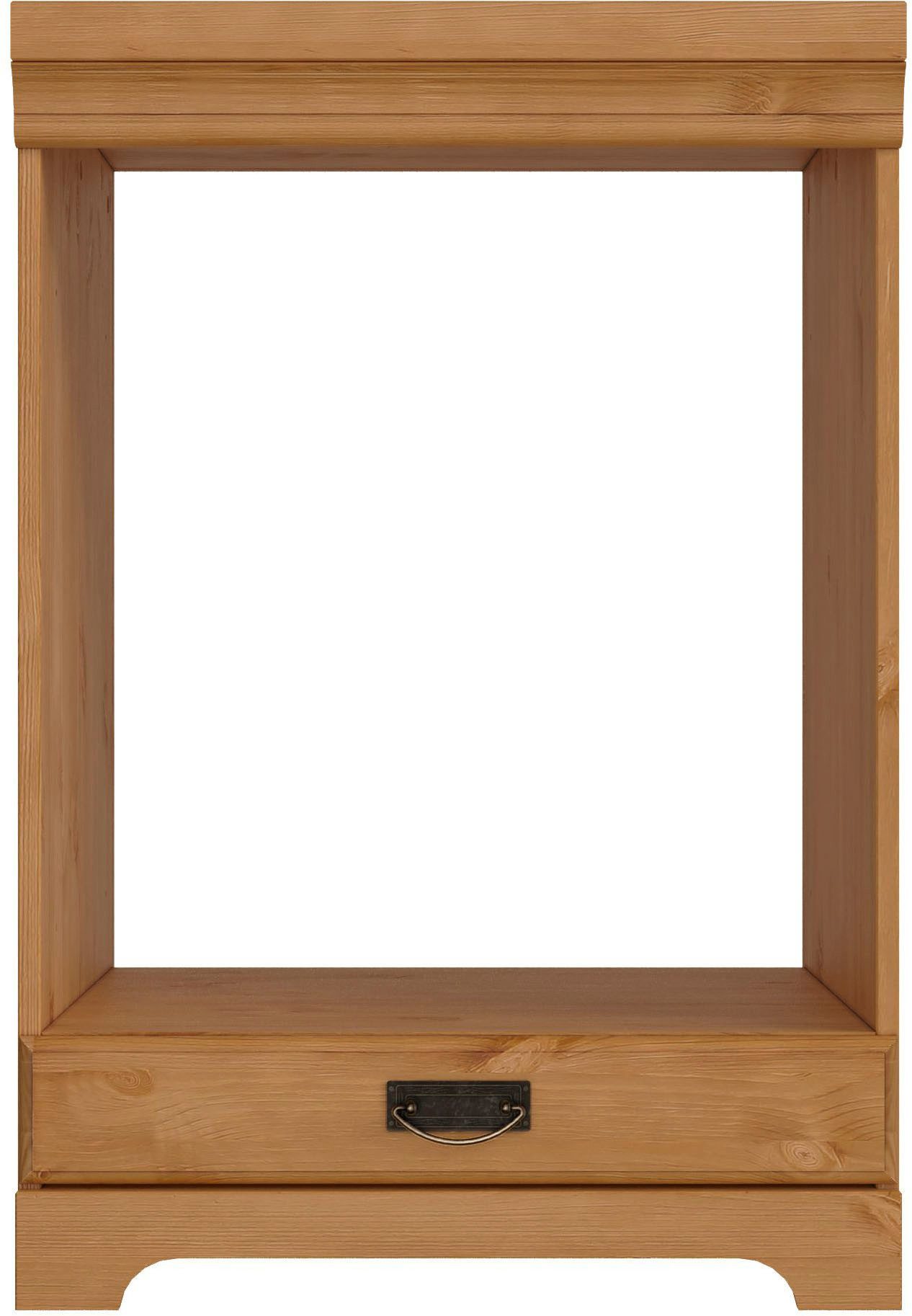 Home affaire Ombouwkast voor oven Rügen Breedte 60 cm, massief grenen, nismaat fornuis B/D/H 56,7/54,2/60,5 cm