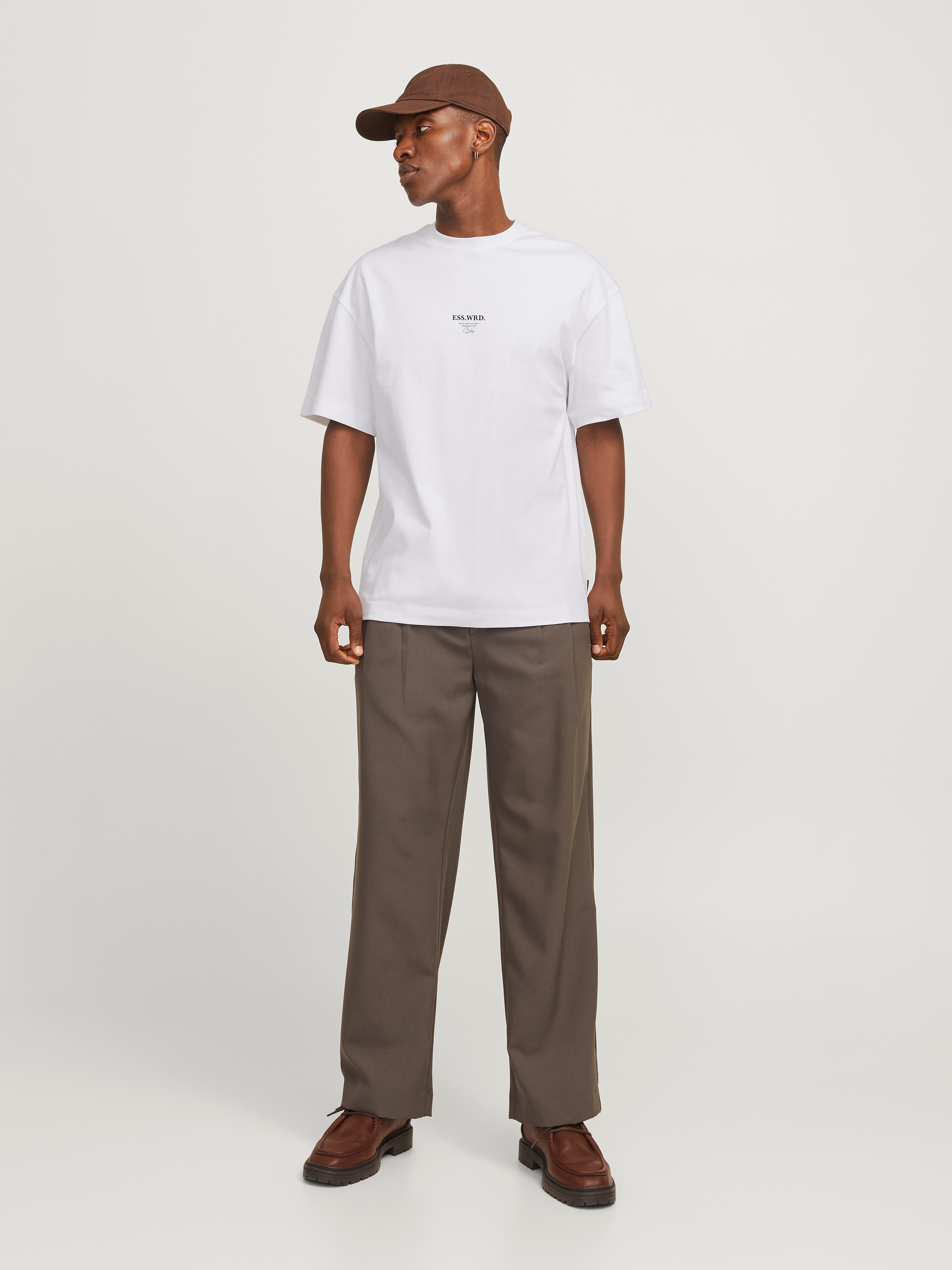 Jack & Jones Shirt met ronde hals JJEURBAN EDGE STUDIO TEE SS O-NECK NOOS