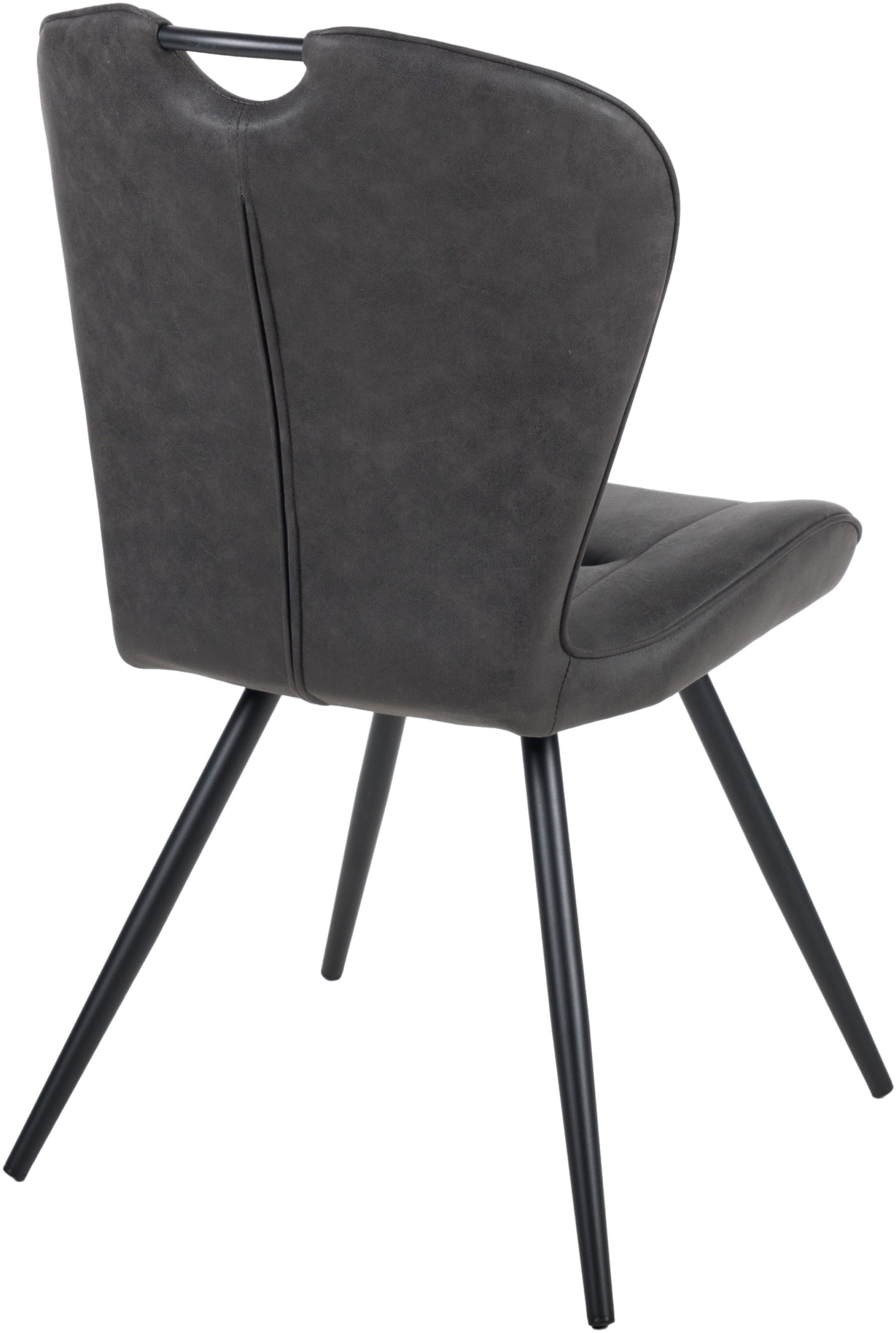 Duo Collection Eethoek Eetkamergroep Marla & Zoe Ø 100 cm, massief metalen frame, tot 100 kg belastbaar (set, 5-delig)