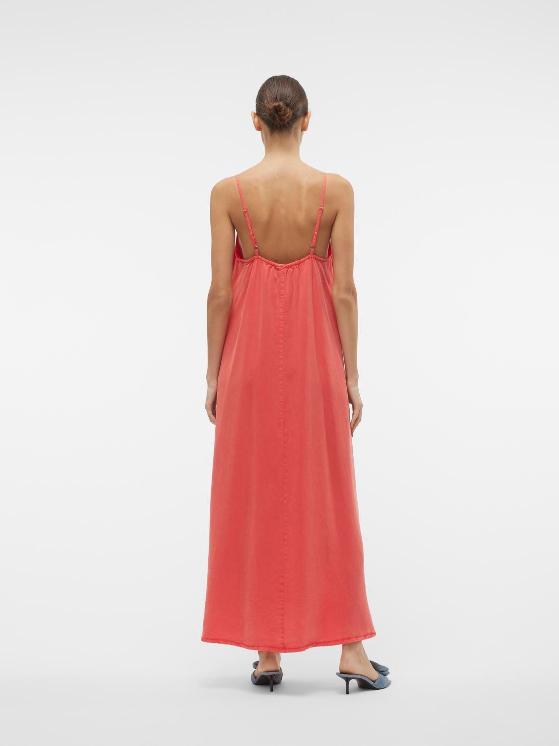 Vero Moda Maxi-jurk VMHARPER SL STRAP MAXI DRESS GA