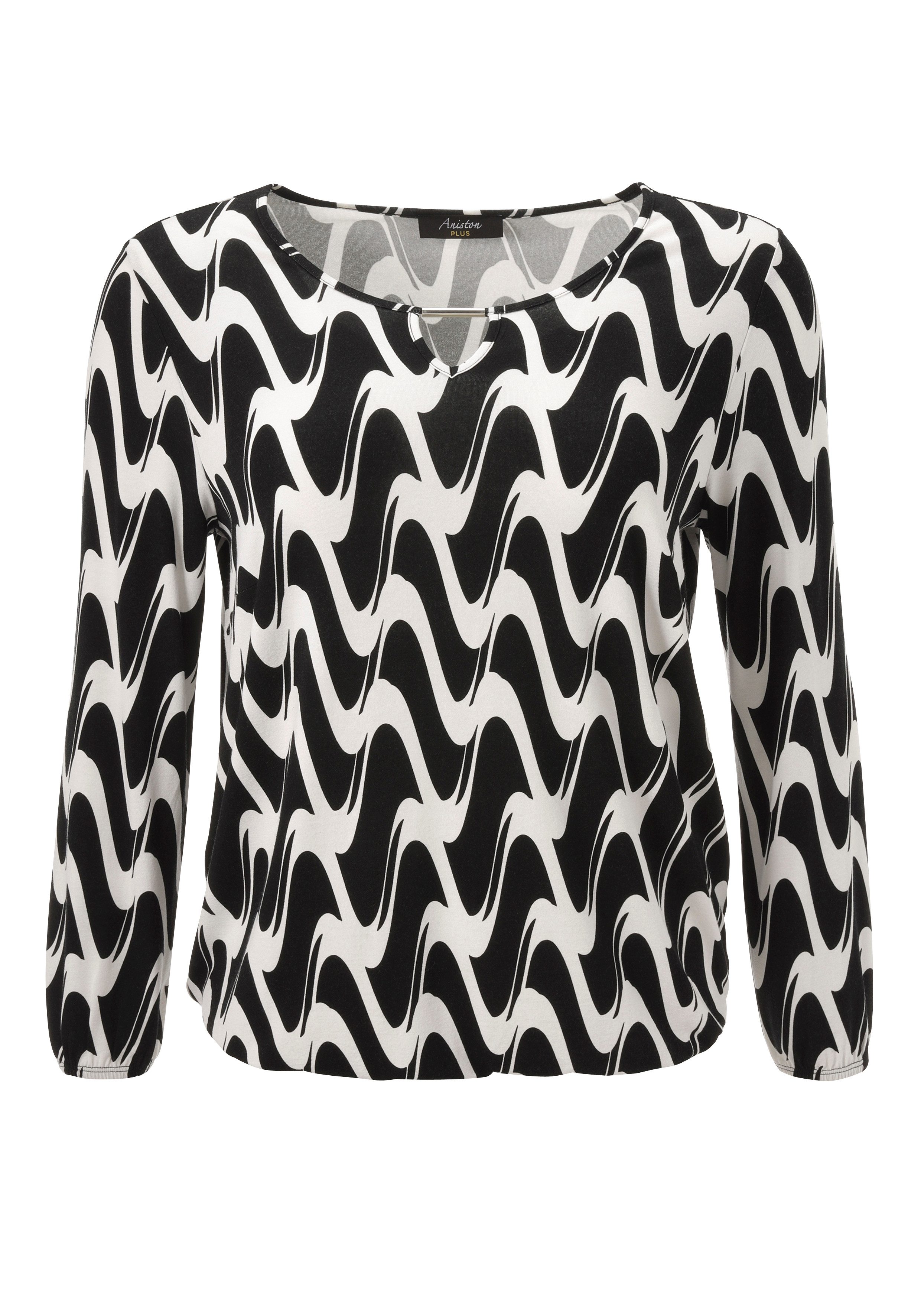 Aniston PLUS Shirt met lange mouwen