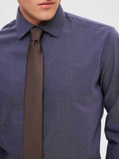 SELECTED HOMME Overhemd met lange mouwen SLHREGDUKE-NON IRON SHIRT LS NOOS