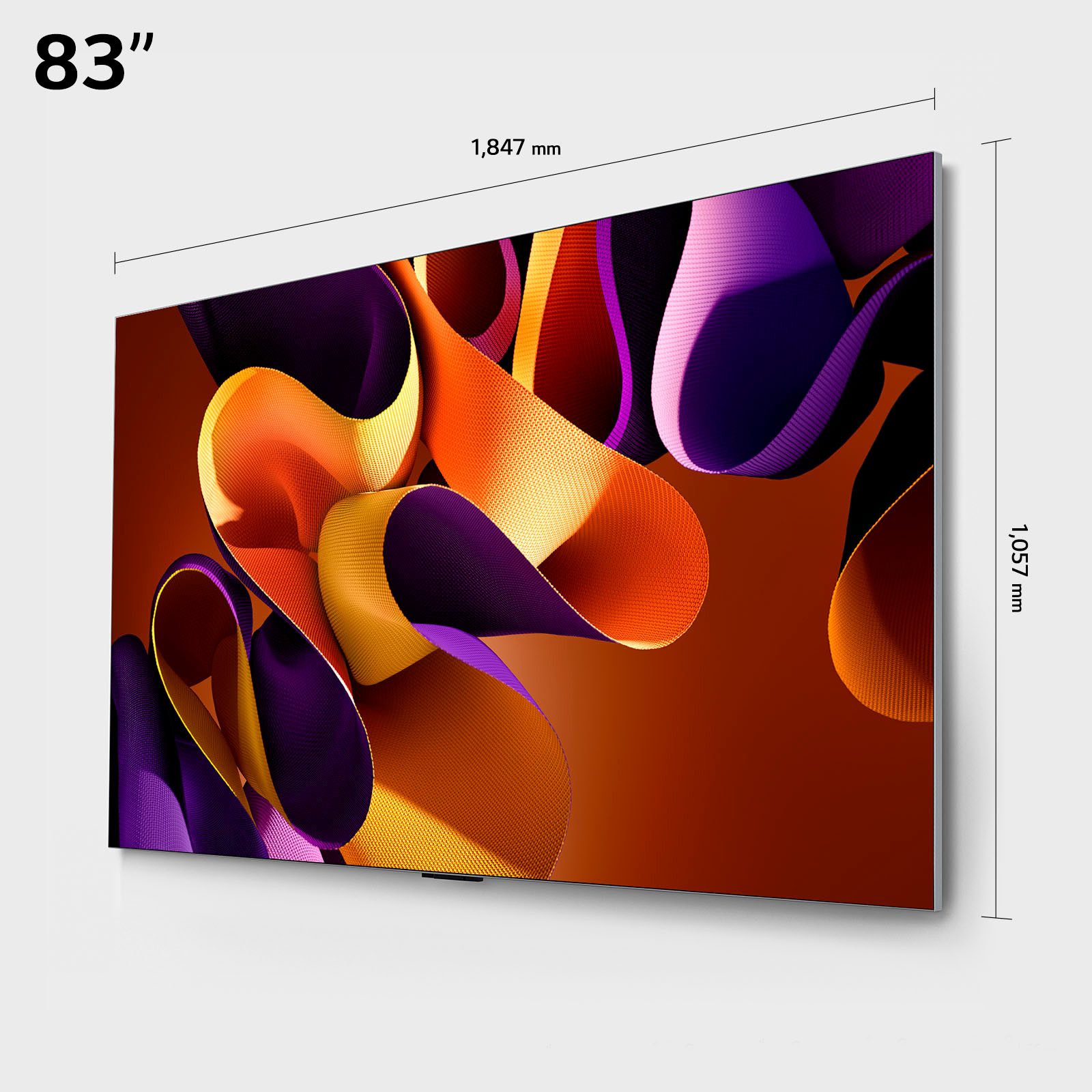 LG OLED-TV, 210 cm / 83", 4K Ultra HD, Smart TV