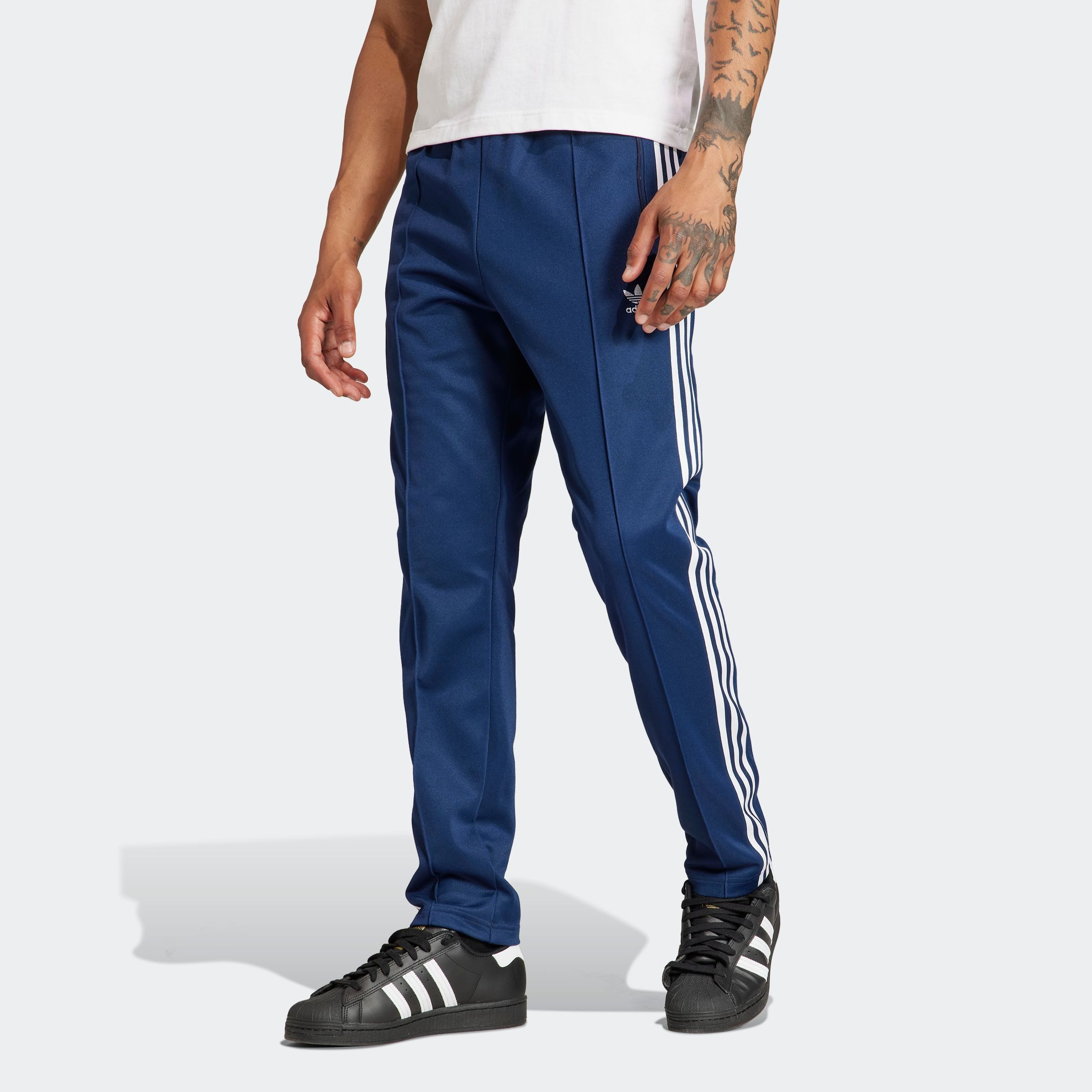 adidas Originals Trainingsbroek CLASSIC TP (1-delig) heren fitness maat S blauw