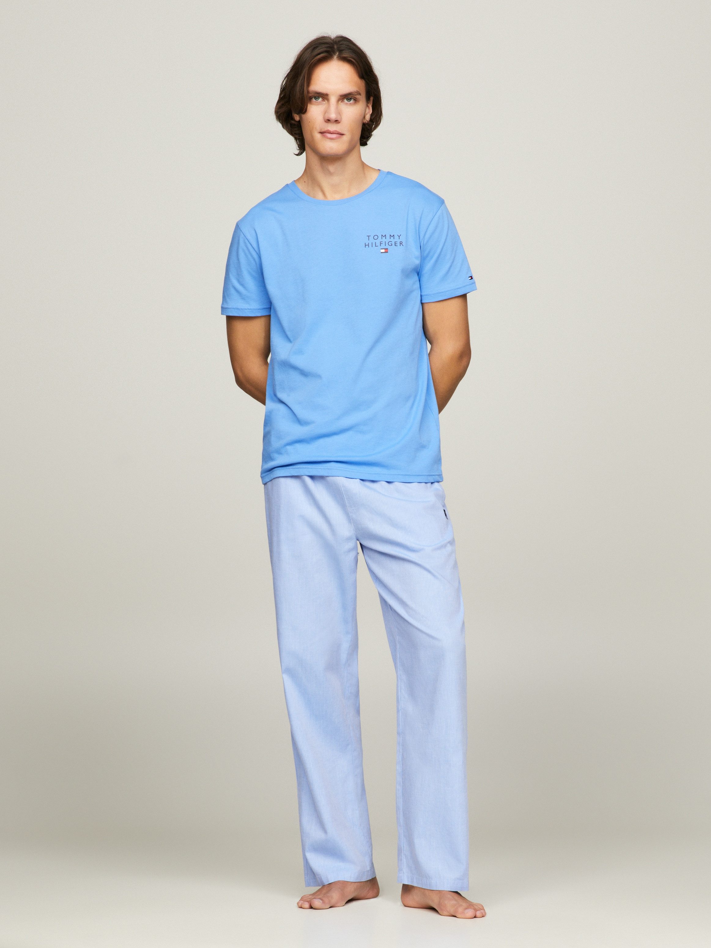 Tommy Hilfiger Underwear T-shirt CN SS TEE LOGO met tommy hilfiger merklogo-opdruk