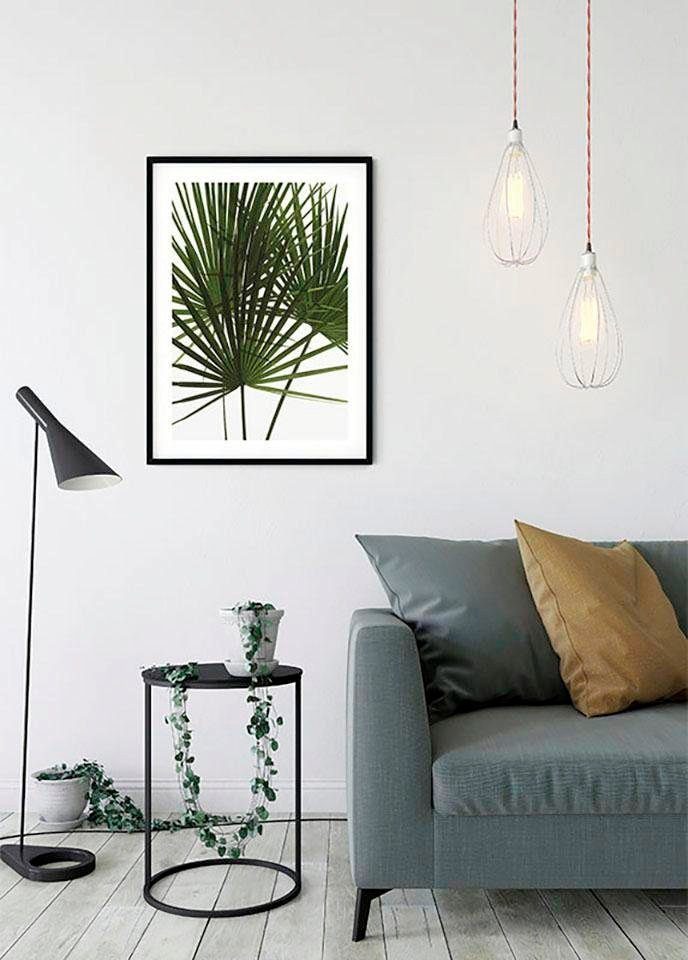 Komar Wanddecoratie Palmtree Leaves Wanddecoratie - zonder lijst (1 stuk)