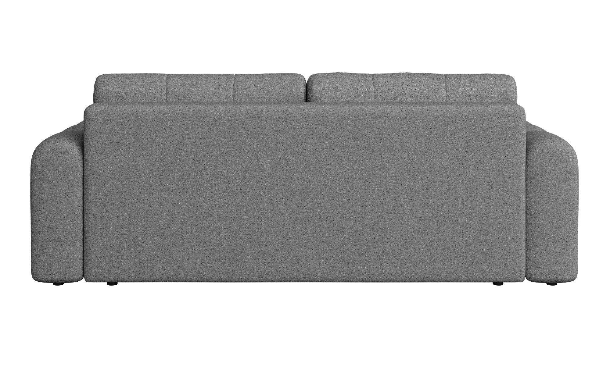 INOSIGN 3-zitsbank Manilla, optioneel met bedfunctie, B/D/H 265/117/91 cm met golfondersteuning, in verschillende materialen en kleuren
