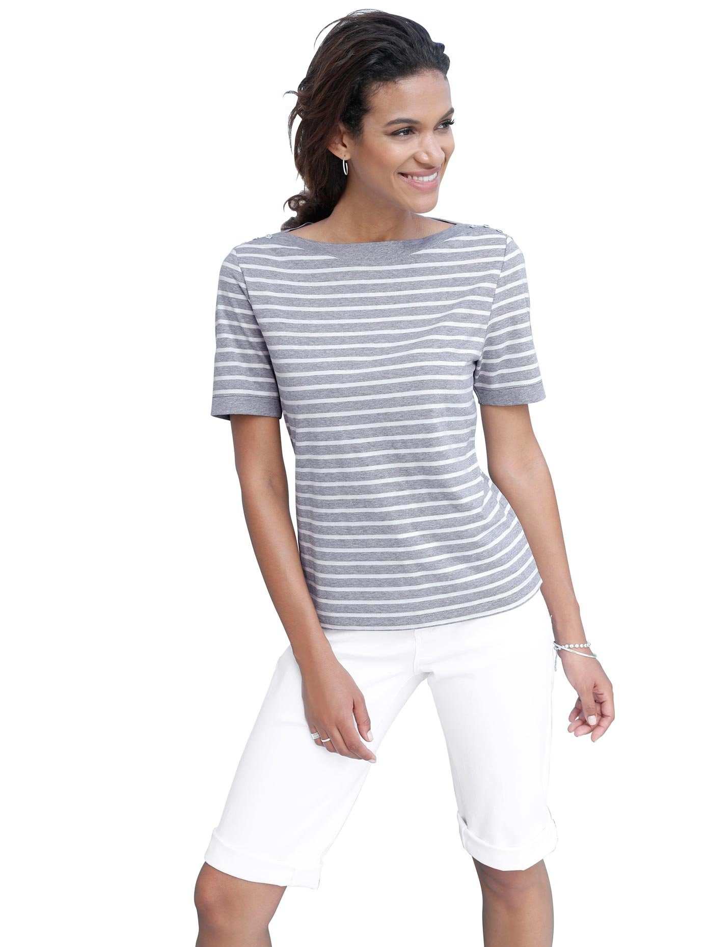 Casual Looks Shirt met korte mouwen Shirt (1-delig)