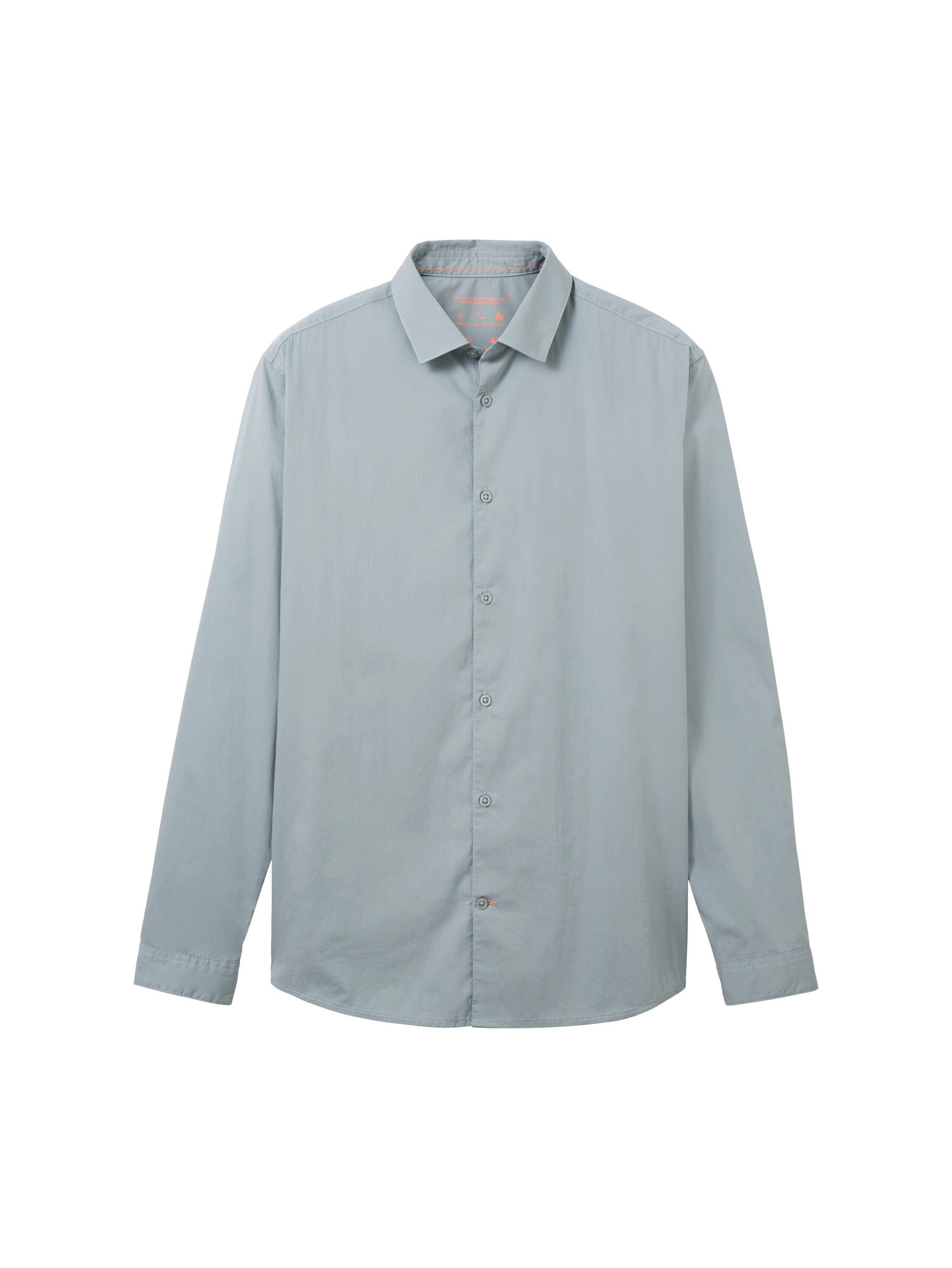 Tom Tailor Overhemd met lange mouwen POPLIN met manchetten