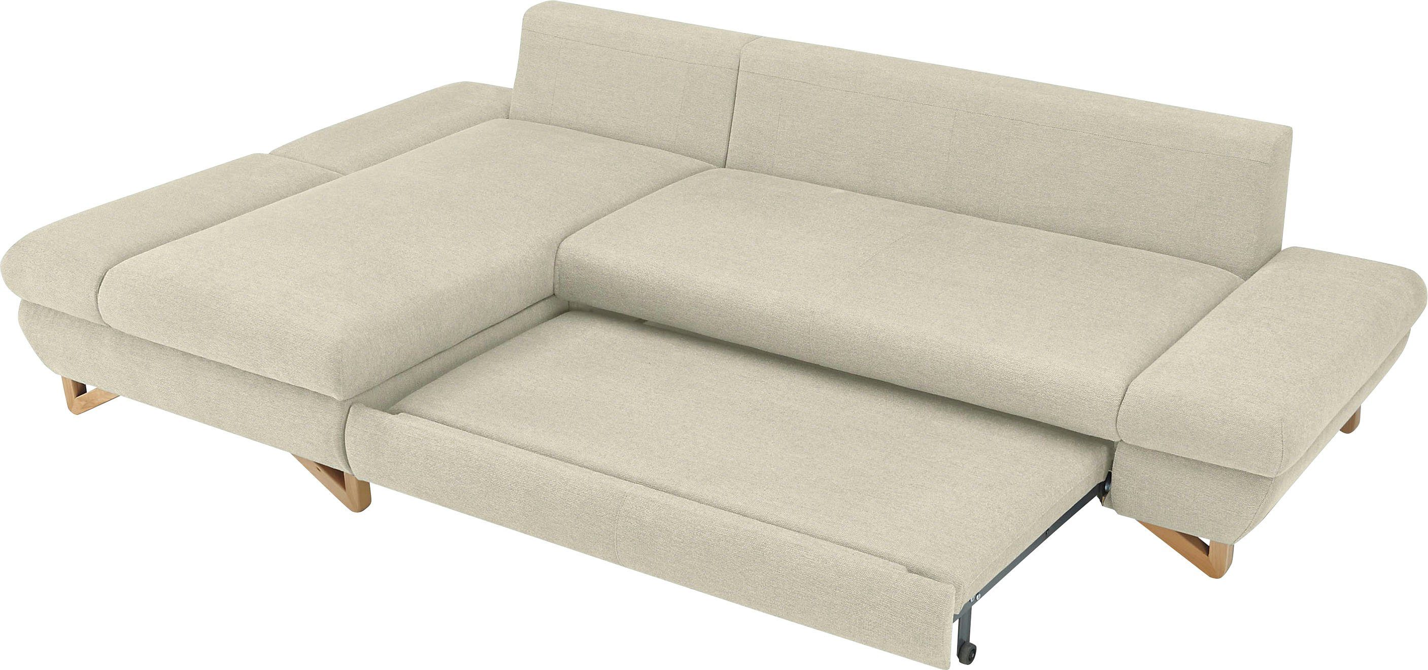 INOSIGN Slaapbank City/Giron comfortabele slaapbank (ligoppervlak 245 x 138 cm) en bedlade