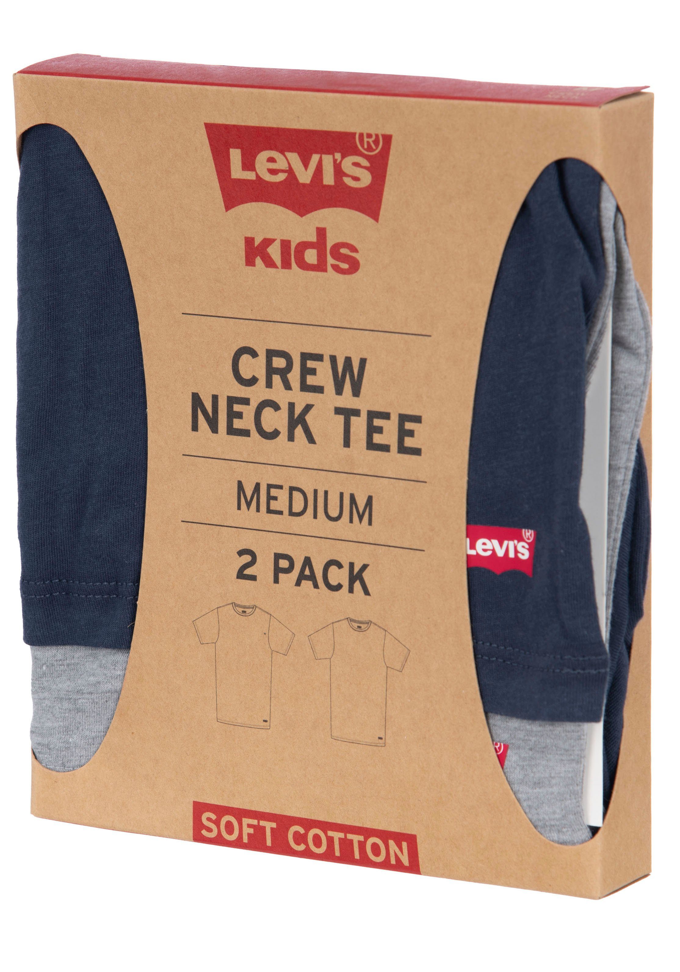 Levi's Kidswear T-shirt 2PK CREW NECK TEE (2-delig)
