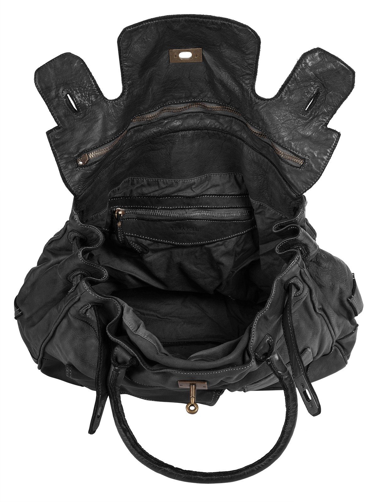 Samantha Look Shopper echt leer, made in italy