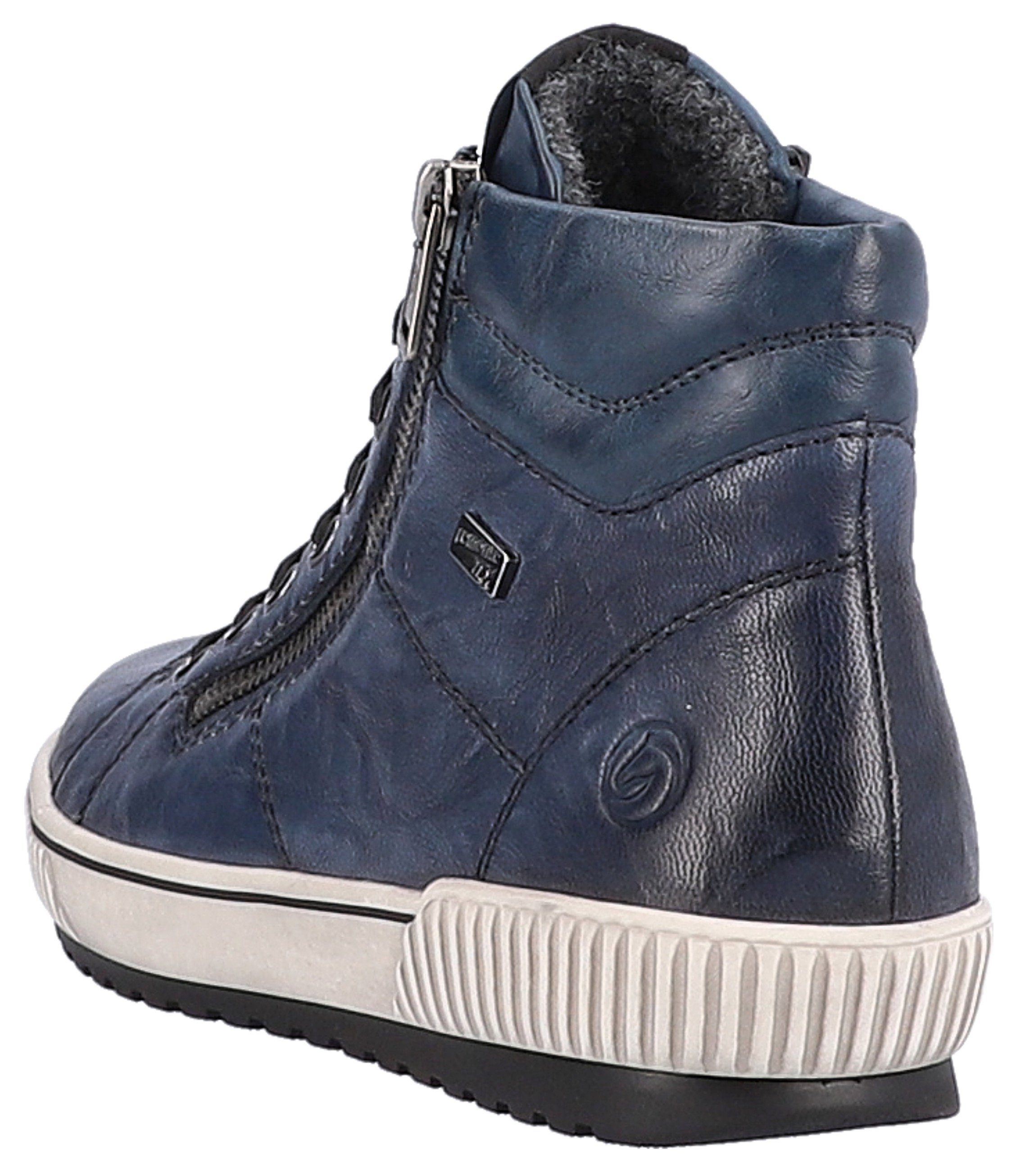 Remonte Veterschoenen platform, lace-up ankle boots, boots in crash look