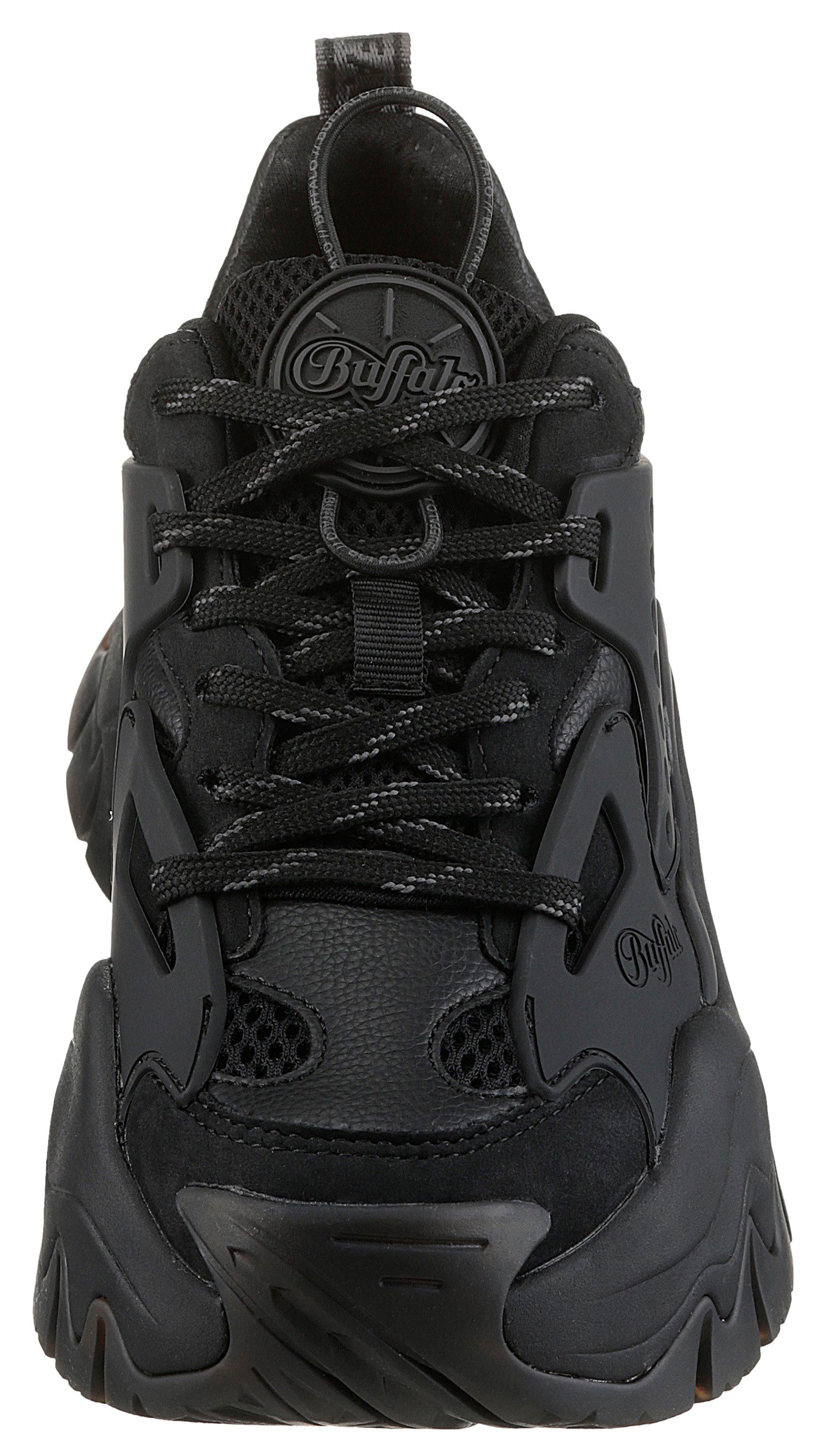 Buffalo Plateausneakers TRAIL ONE veterschoen, chunky sneaker, lage schoen met plateausool