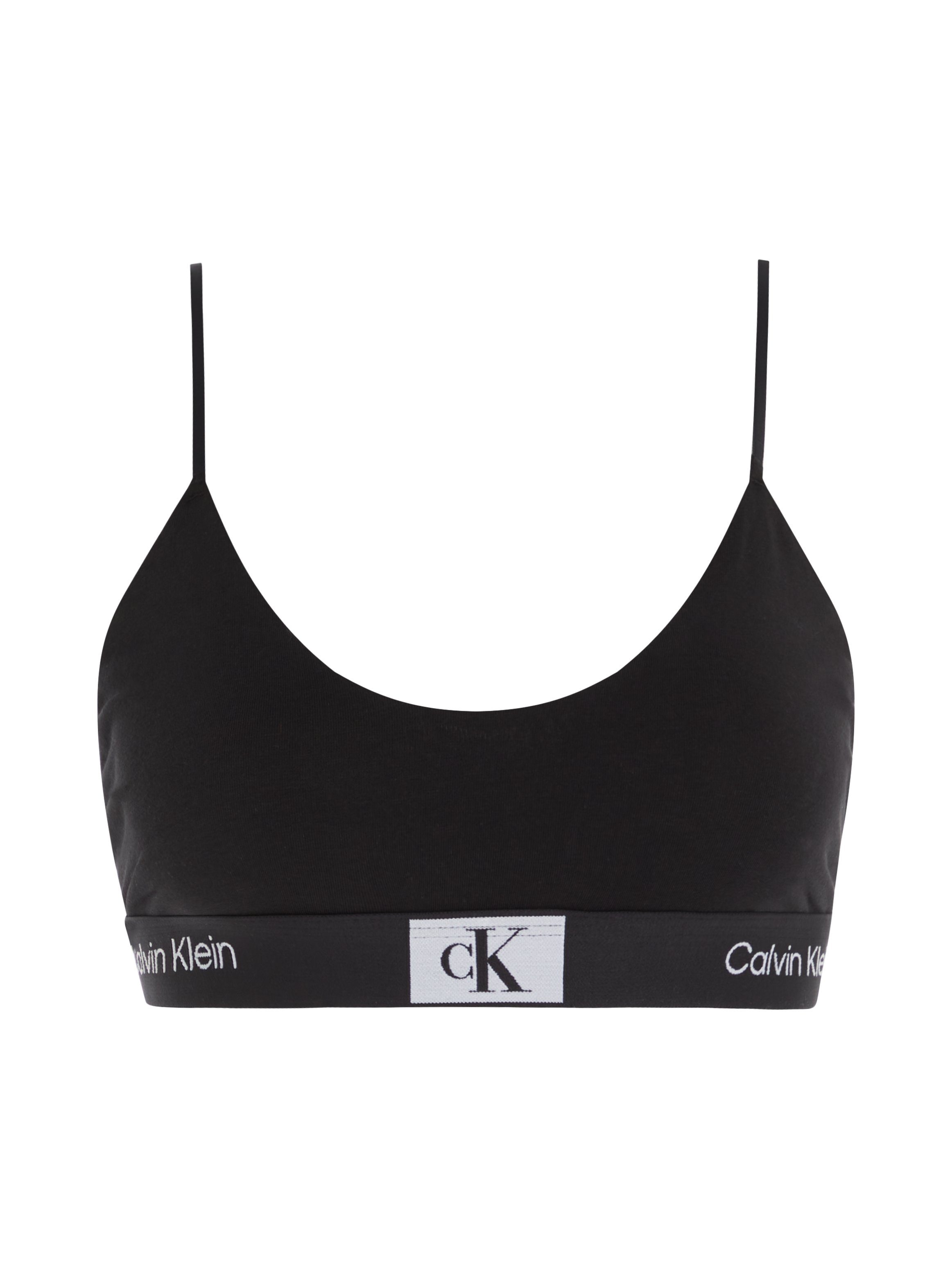 Calvin Klein Bralette UNLINED BRALETTE met klassieke tailleband met ck logo