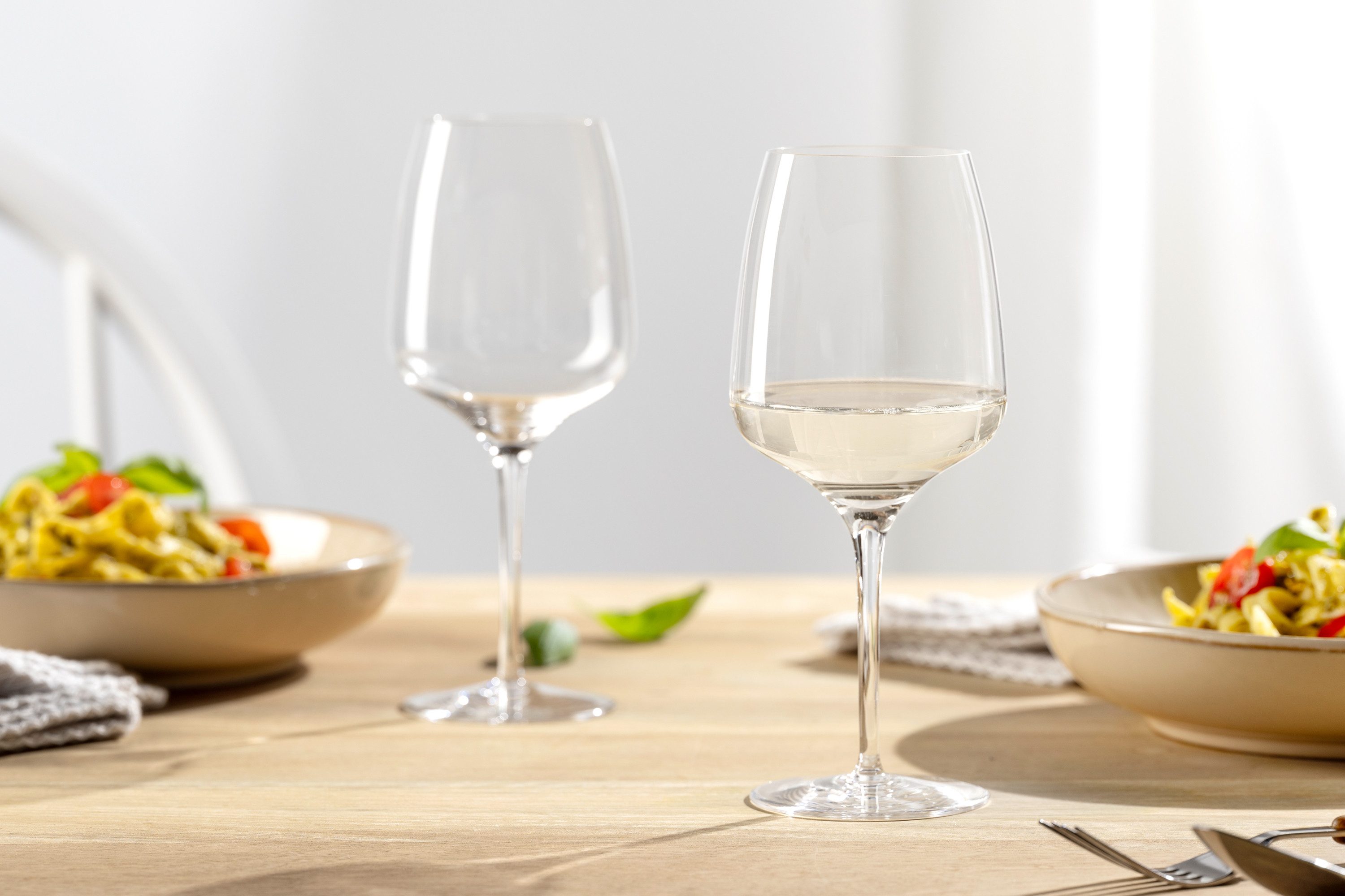 LEONARDO Wijnglas Witte wijnglas CESTI, 360 ml, 6-delig set (set, 6-delig)