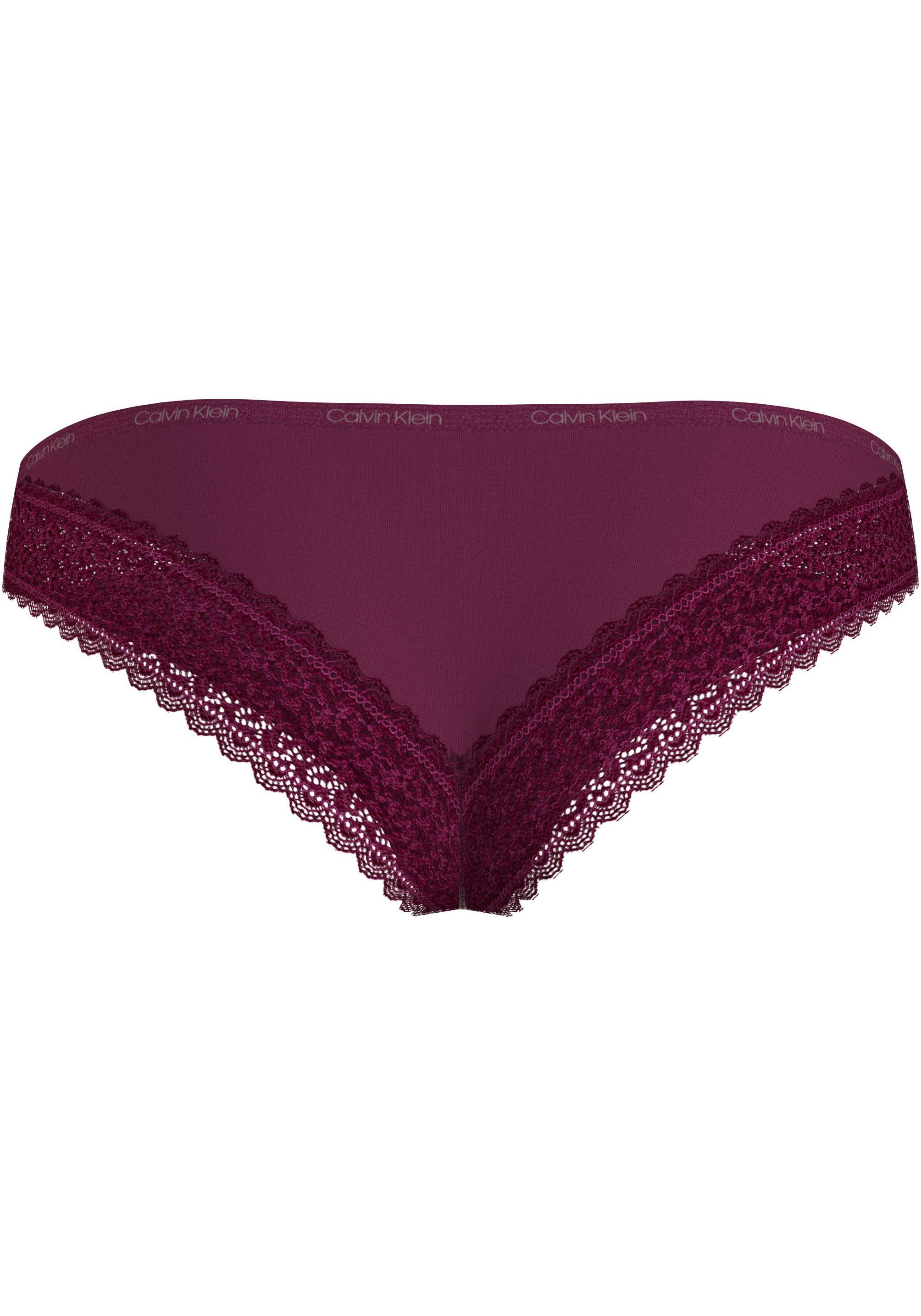 Calvin Klein Brazilian slip BRAZILIAN met inzet bovenaan